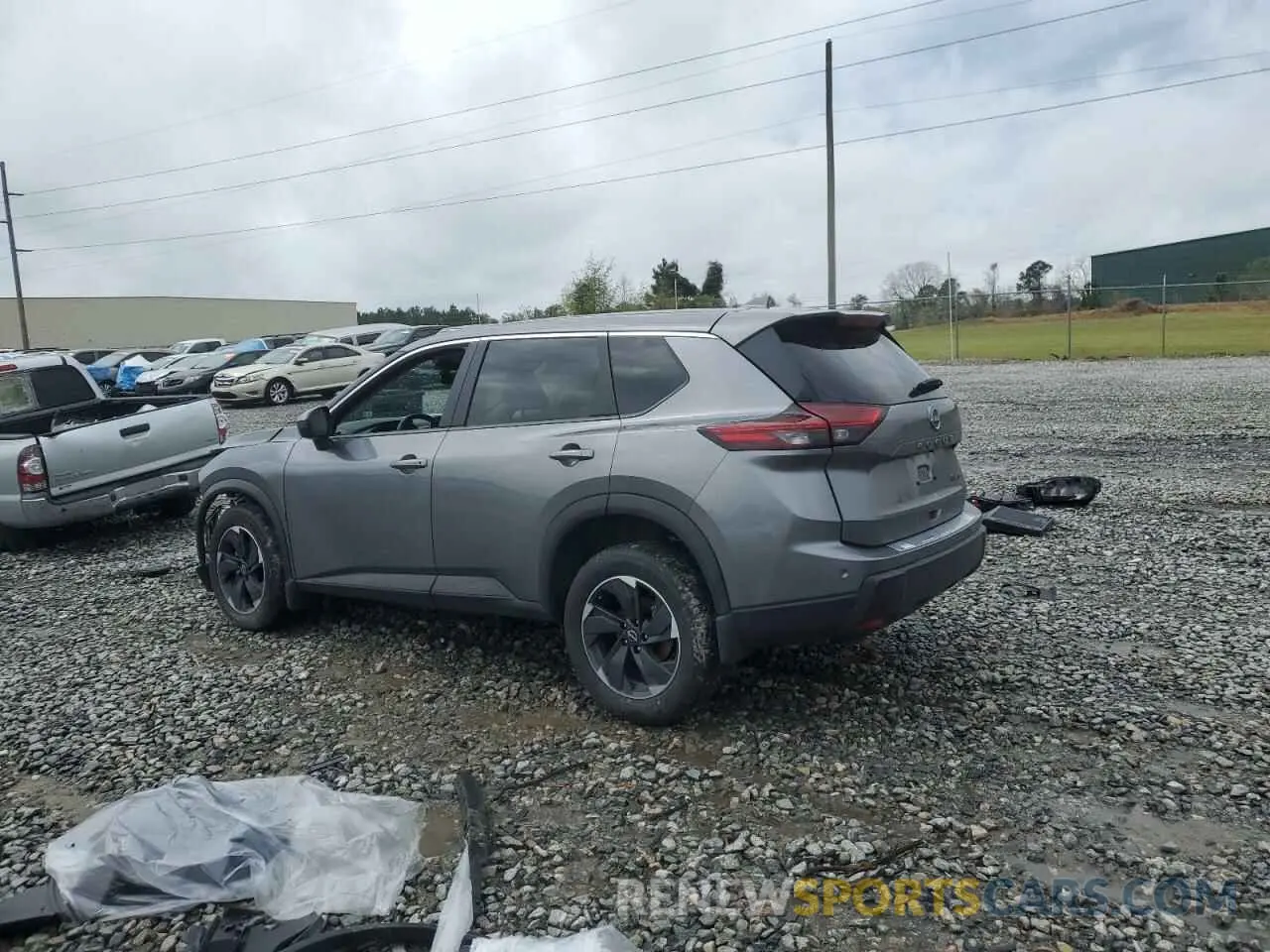 2 fotografías del automóvil dañado JN8BT3BB7RW425732 NISSAN ROGUE 2024