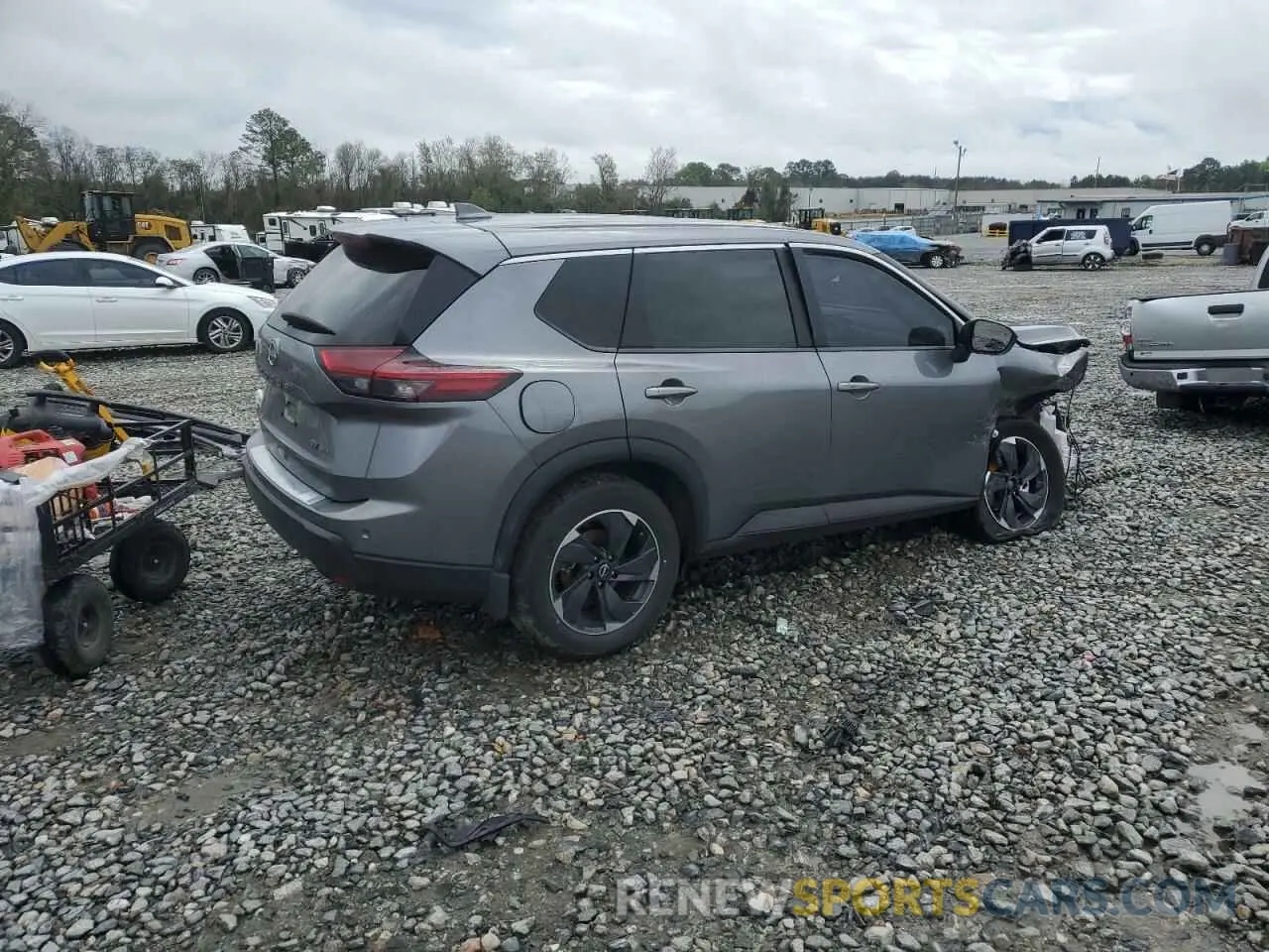 3 fotografías del automóvil dañado JN8BT3BB7RW425732 NISSAN ROGUE 2024