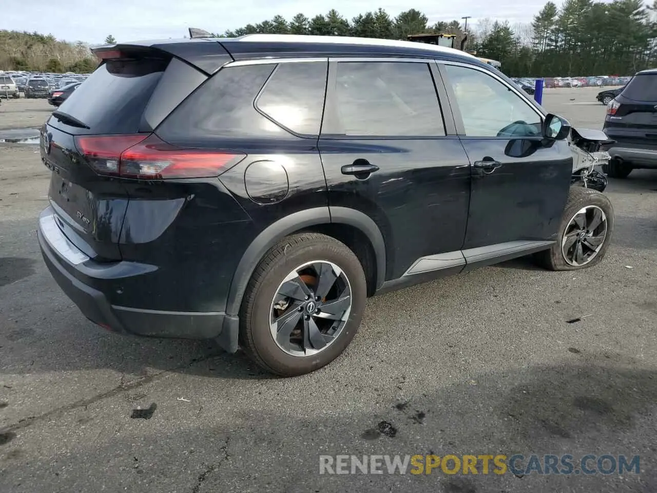 3 fotografías del automóvil dañado JN8BT3BB9RW183316 NISSAN ROGUE 2024