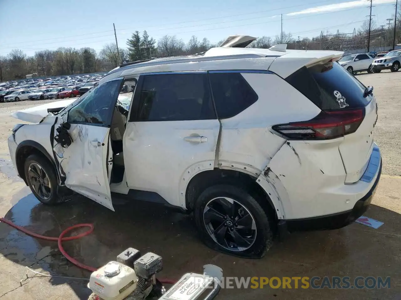 2 fotografías del automóvil dañado JN8BT3BB9RW280113 NISSAN ROGUE 2024