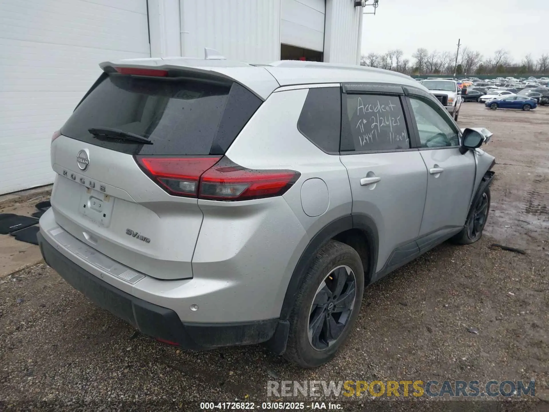 4 fotografías del automóvil dañado JN8BT3BB9RW421777 NISSAN ROGUE 2024