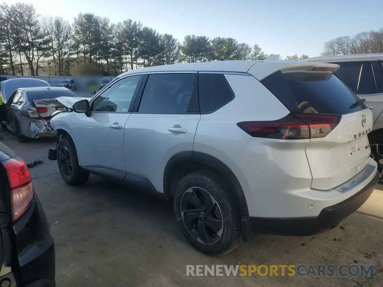 2 fotografías del automóvil dañado JN8BT3BB9RW445349 NISSAN ROGUE 2024