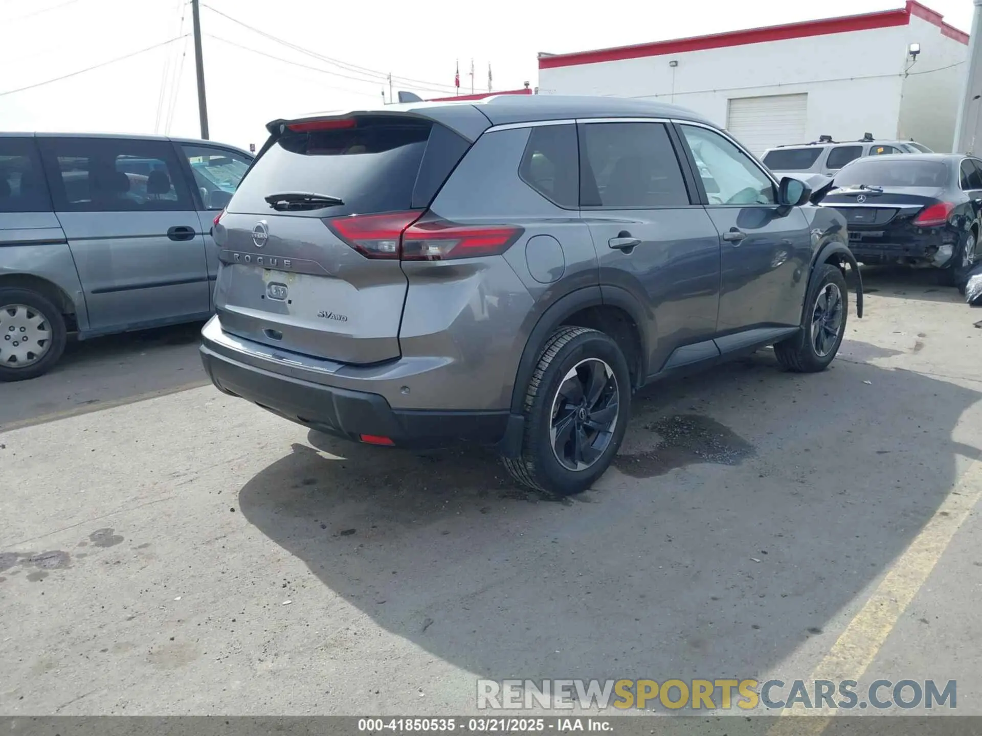 4 fotografías del automóvil dañado JN8BT3BB9RW449062 NISSAN ROGUE 2024