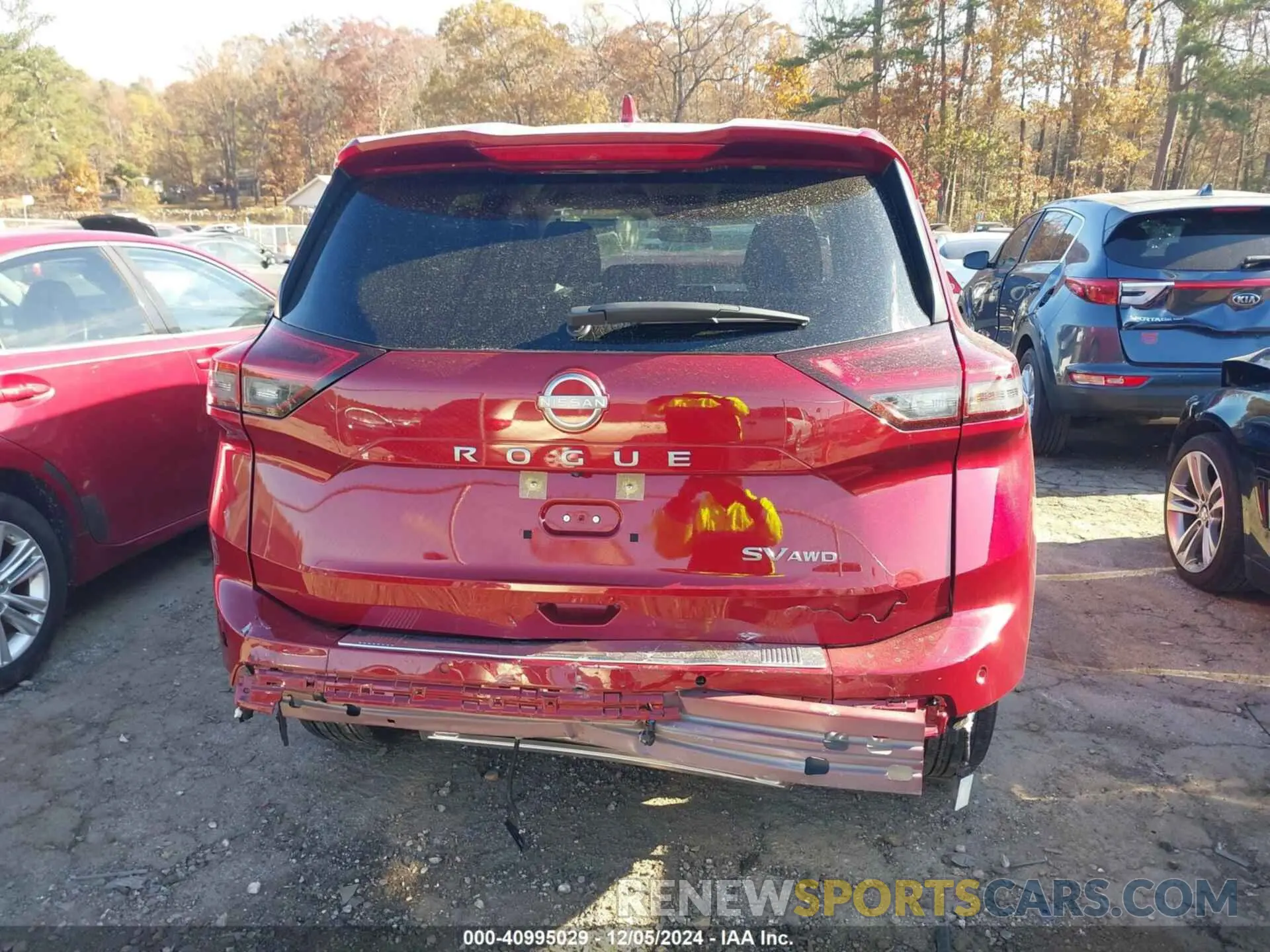 16 fotografías del automóvil dañado JN8BT3BBXRW171563 NISSAN ROGUE 2024