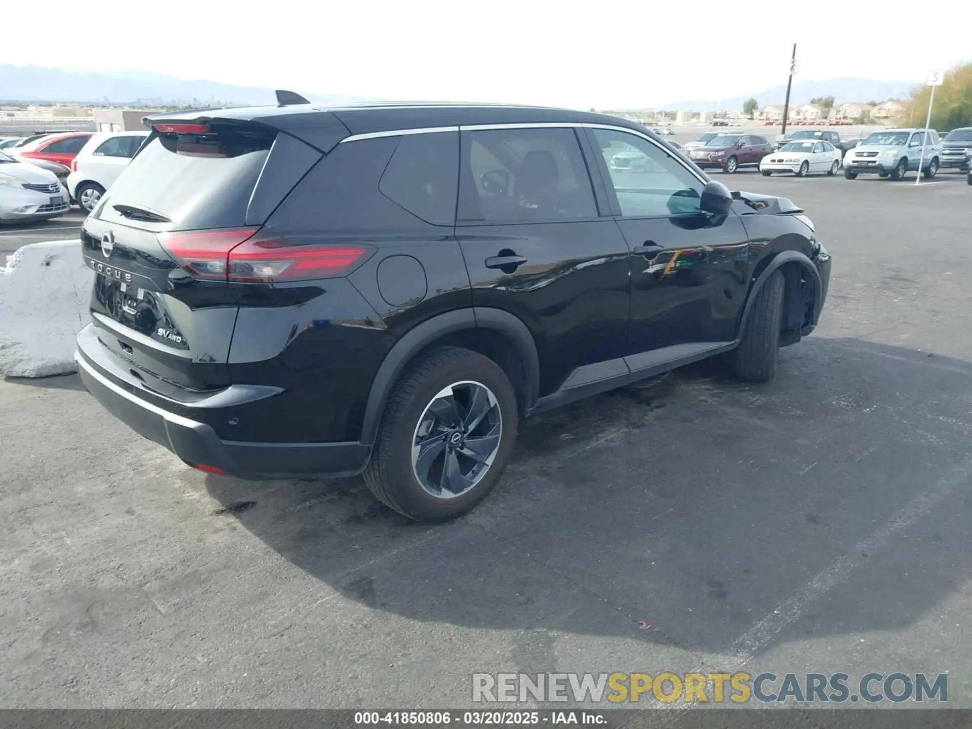4 fotografías del automóvil dañado JN8BT3BBXRW423053 NISSAN ROGUE 2024