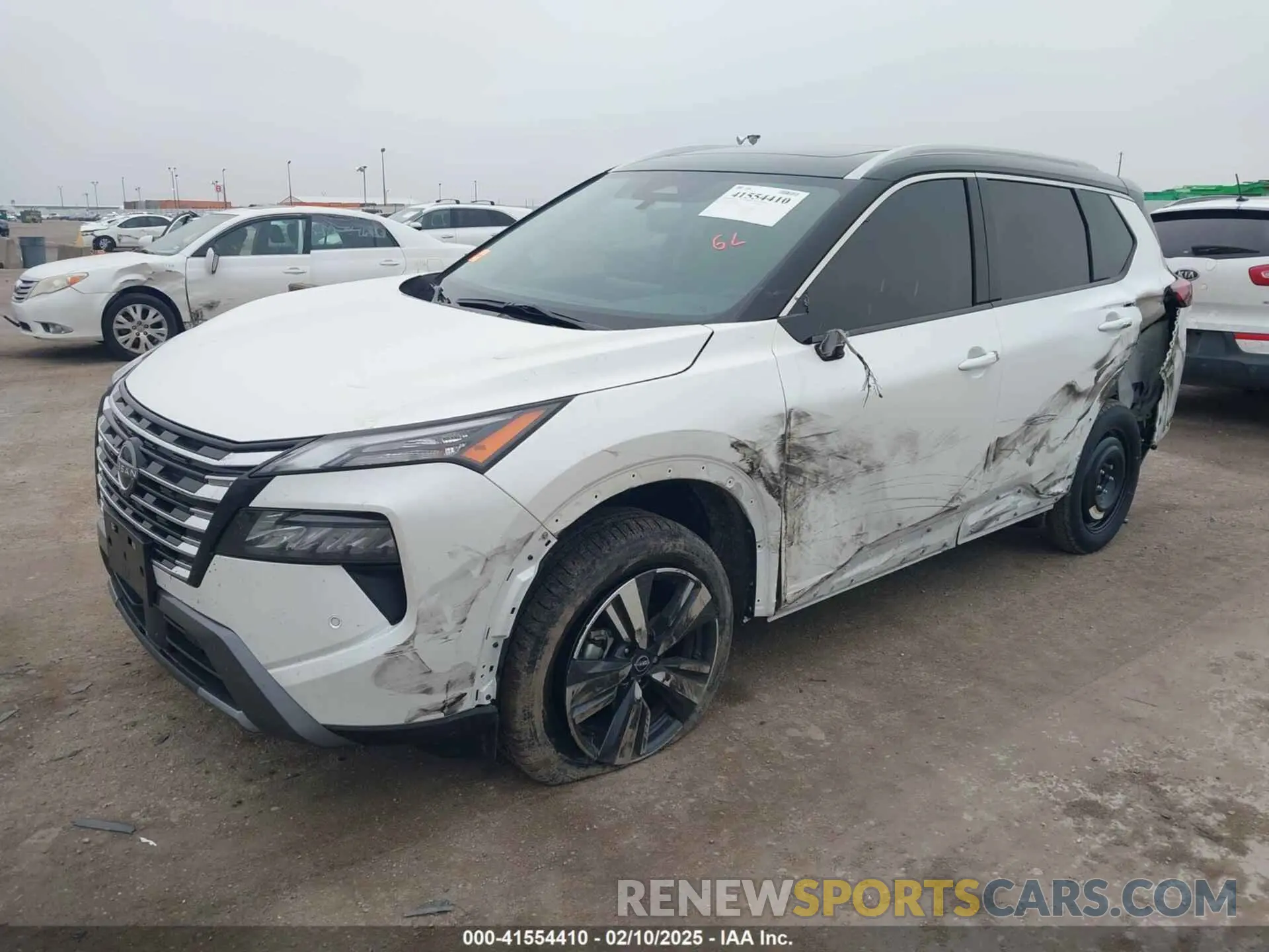 2 fotografías del automóvil dañado JN8BT3CA1RW003526 NISSAN ROGUE 2024