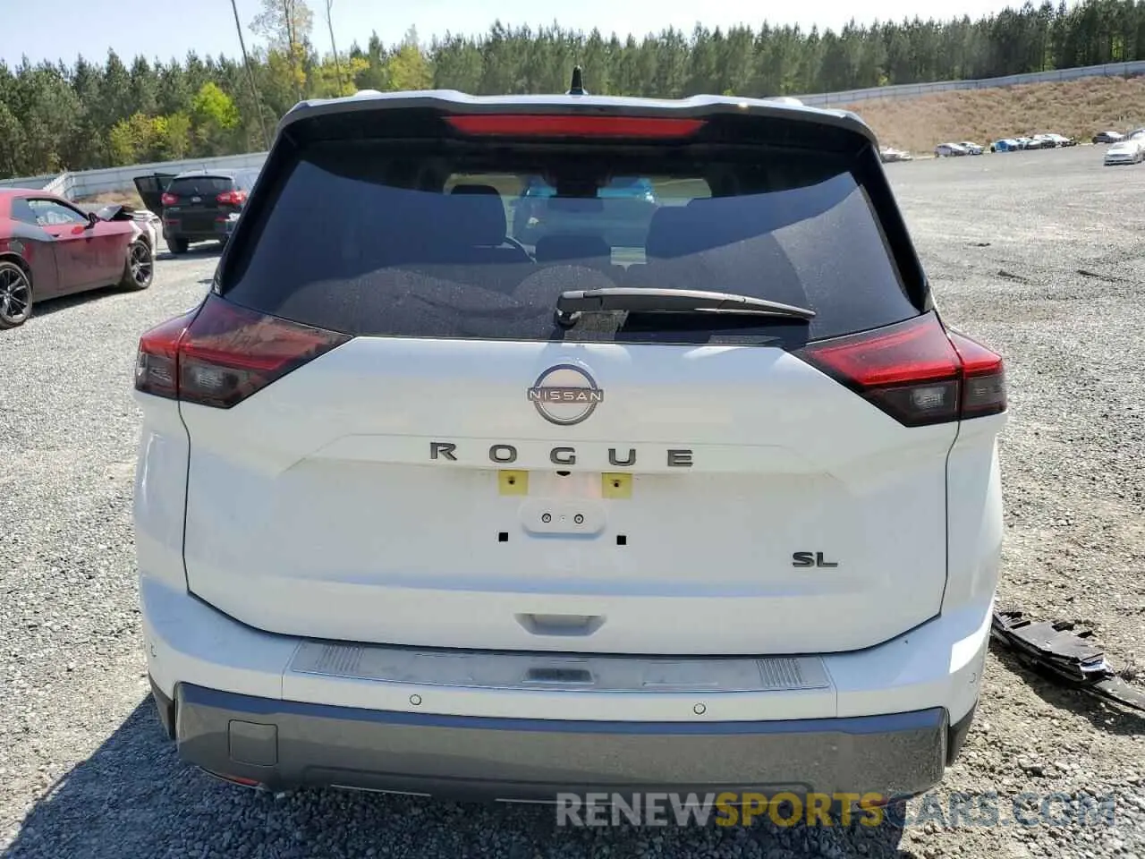 6 fotografías del automóvil dañado JN8BT3CA1RW003669 NISSAN ROGUE 2024