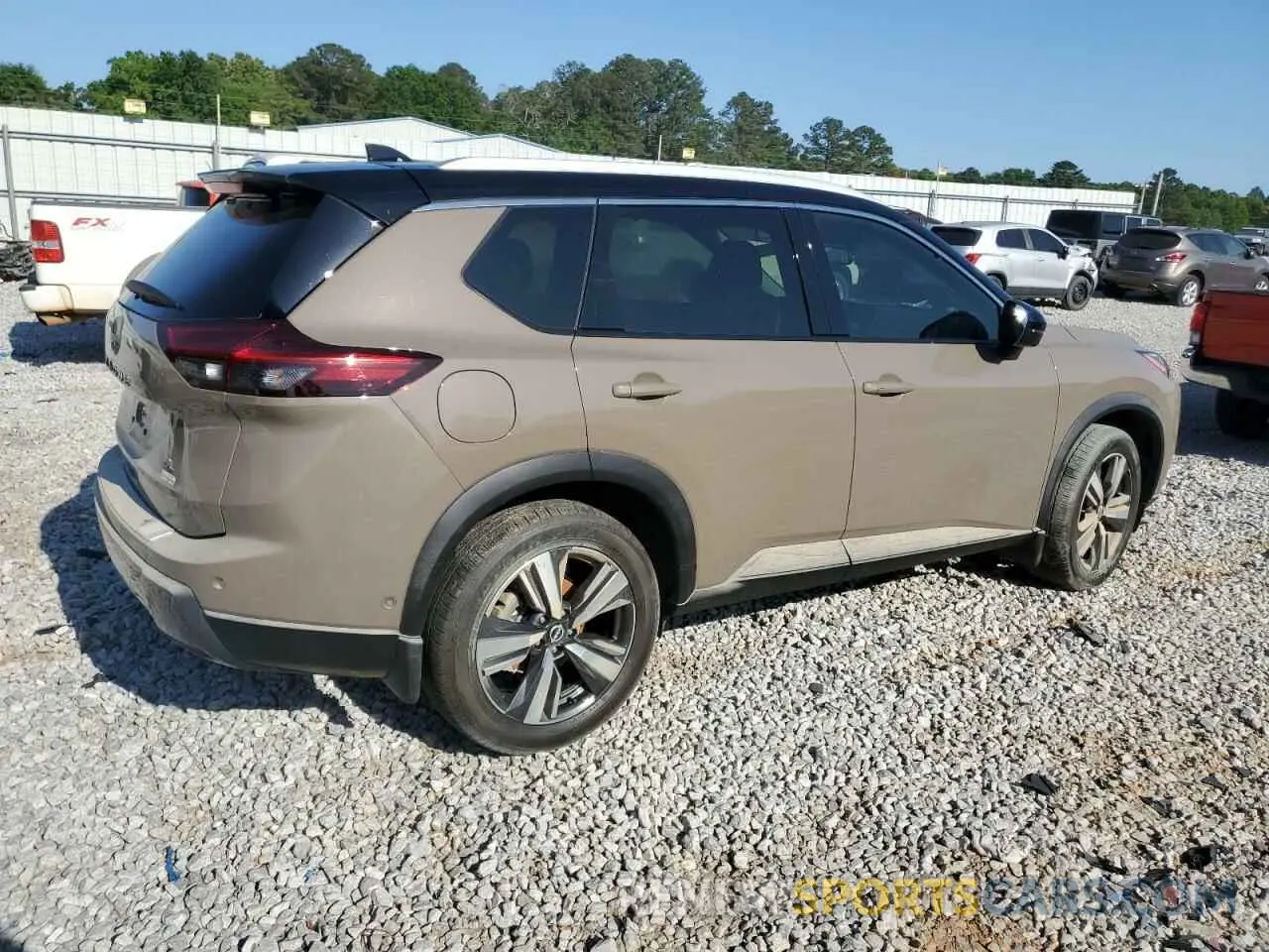 3 fotografías del automóvil dañado JN8BT3CA1RW004644 NISSAN ROGUE 2024