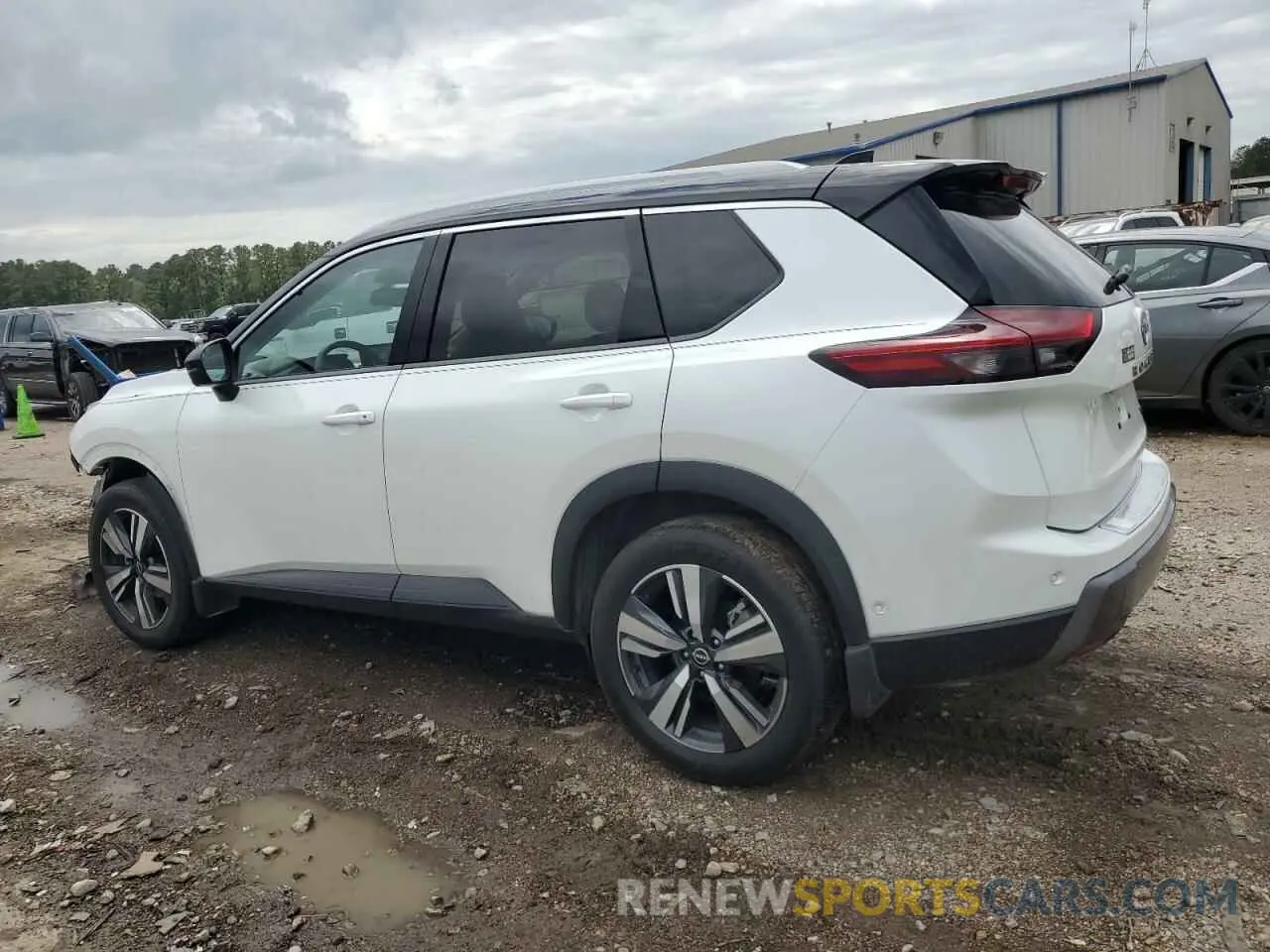 2 fotografías del automóvil dañado JN8BT3CA4RW359517 NISSAN ROGUE 2024
