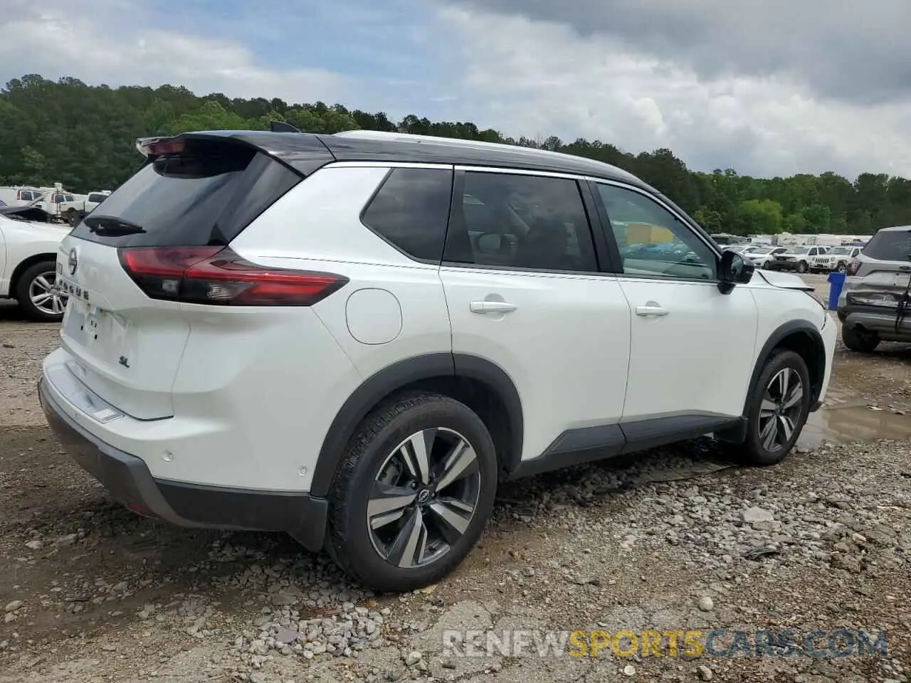3 fotografías del automóvil dañado JN8BT3CA4RW359517 NISSAN ROGUE 2024