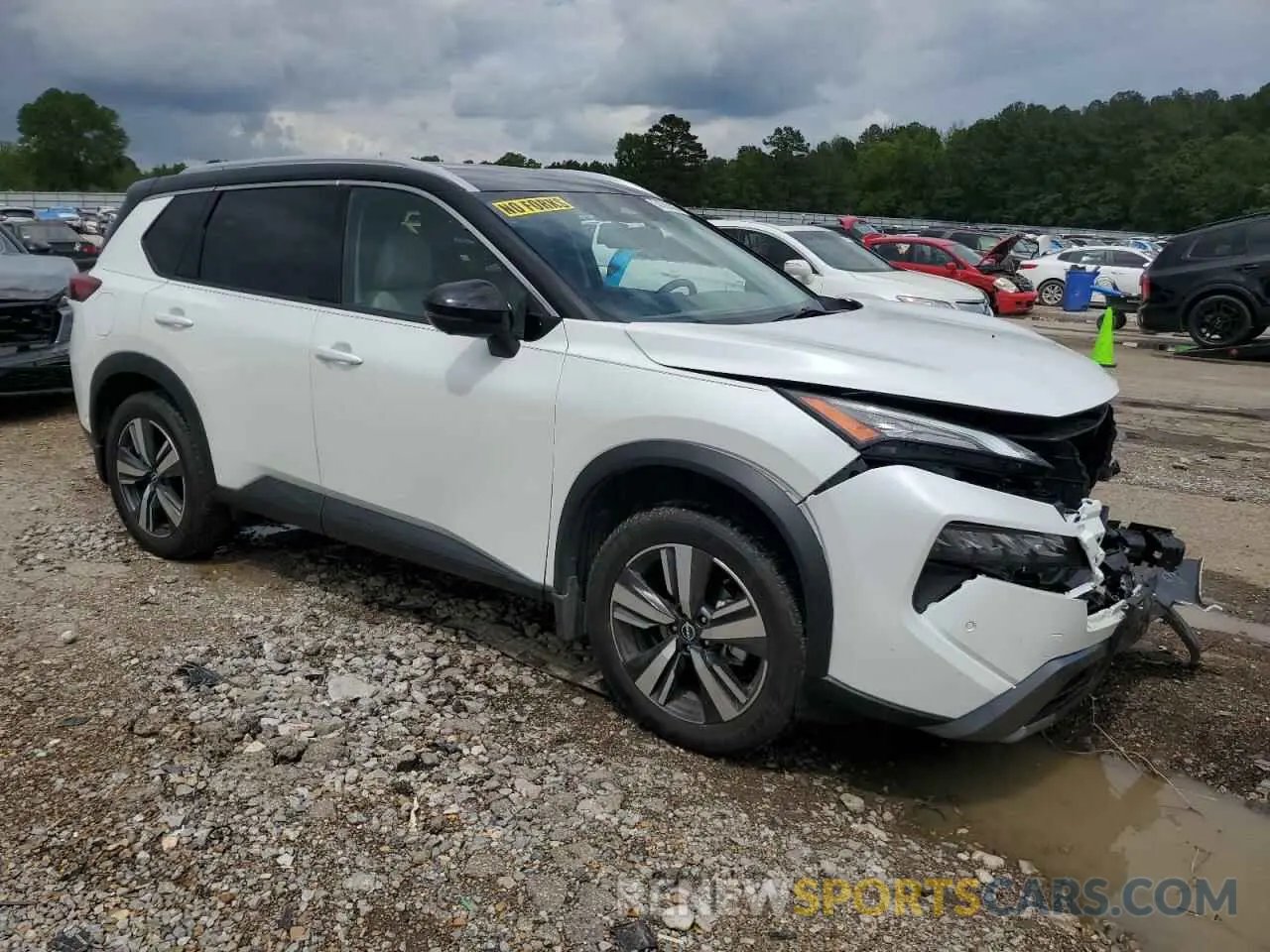 4 fotografías del automóvil dañado JN8BT3CA4RW359517 NISSAN ROGUE 2024