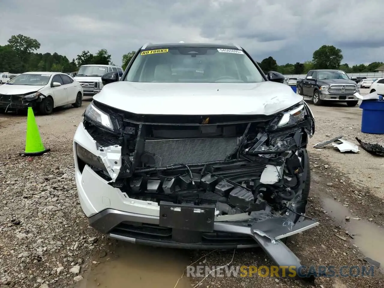 5 fotografías del automóvil dañado JN8BT3CA4RW359517 NISSAN ROGUE 2024