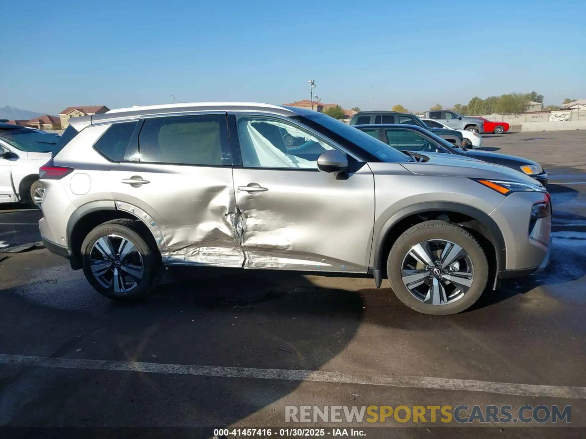 13 fotografías del automóvil dañado JN8BT3CB7RW440116 NISSAN ROGUE 2024