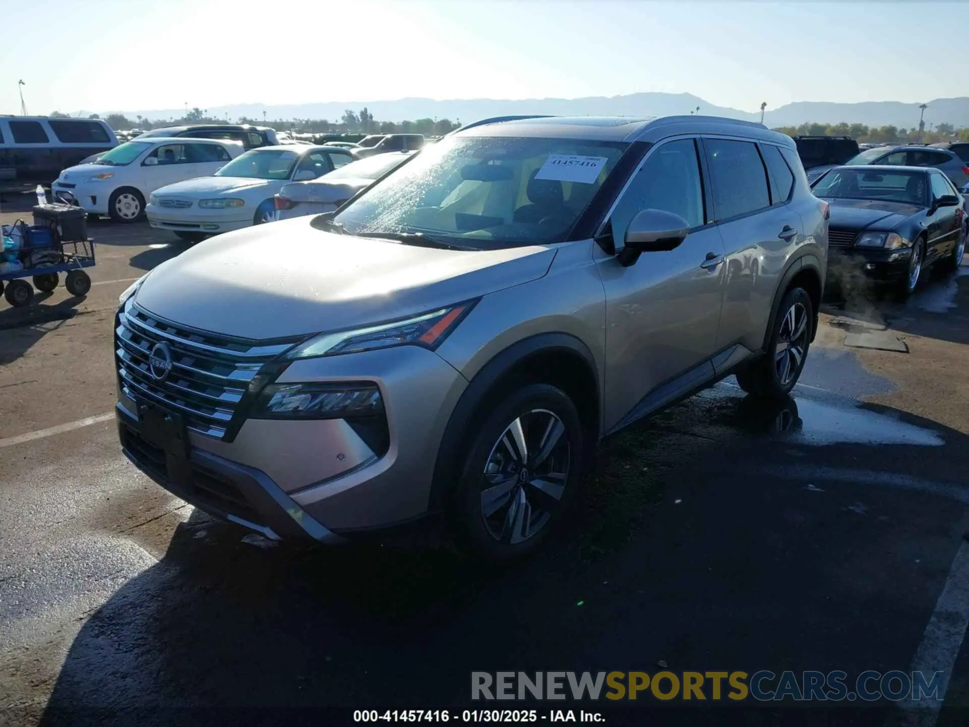 2 fotografías del automóvil dañado JN8BT3CB7RW440116 NISSAN ROGUE 2024