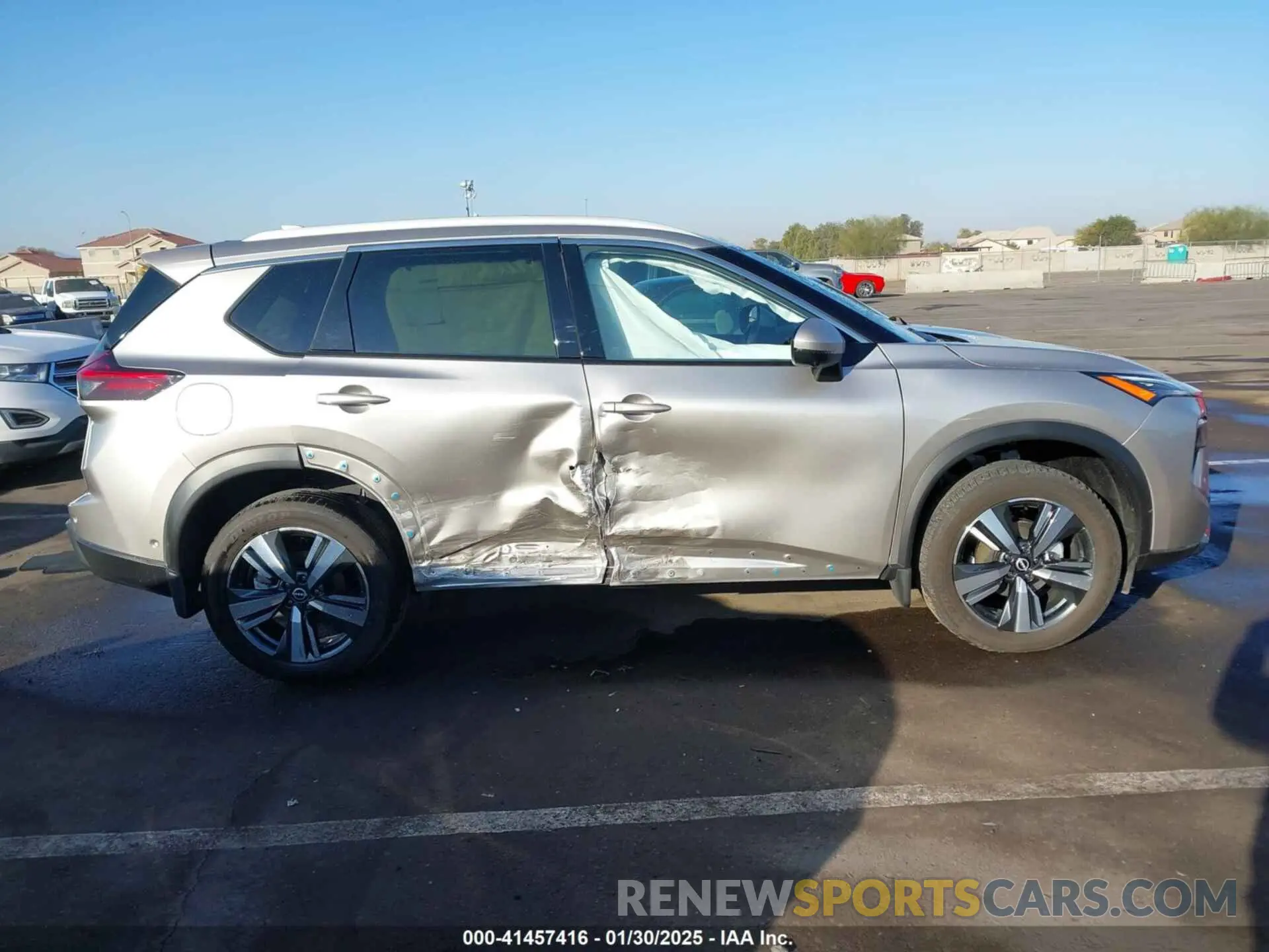 6 fotografías del automóvil dañado JN8BT3CB7RW440116 NISSAN ROGUE 2024