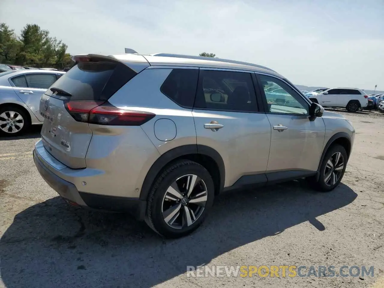 3 fotografías del automóvil dañado JN8BT3CB8RW172676 NISSAN ROGUE 2024