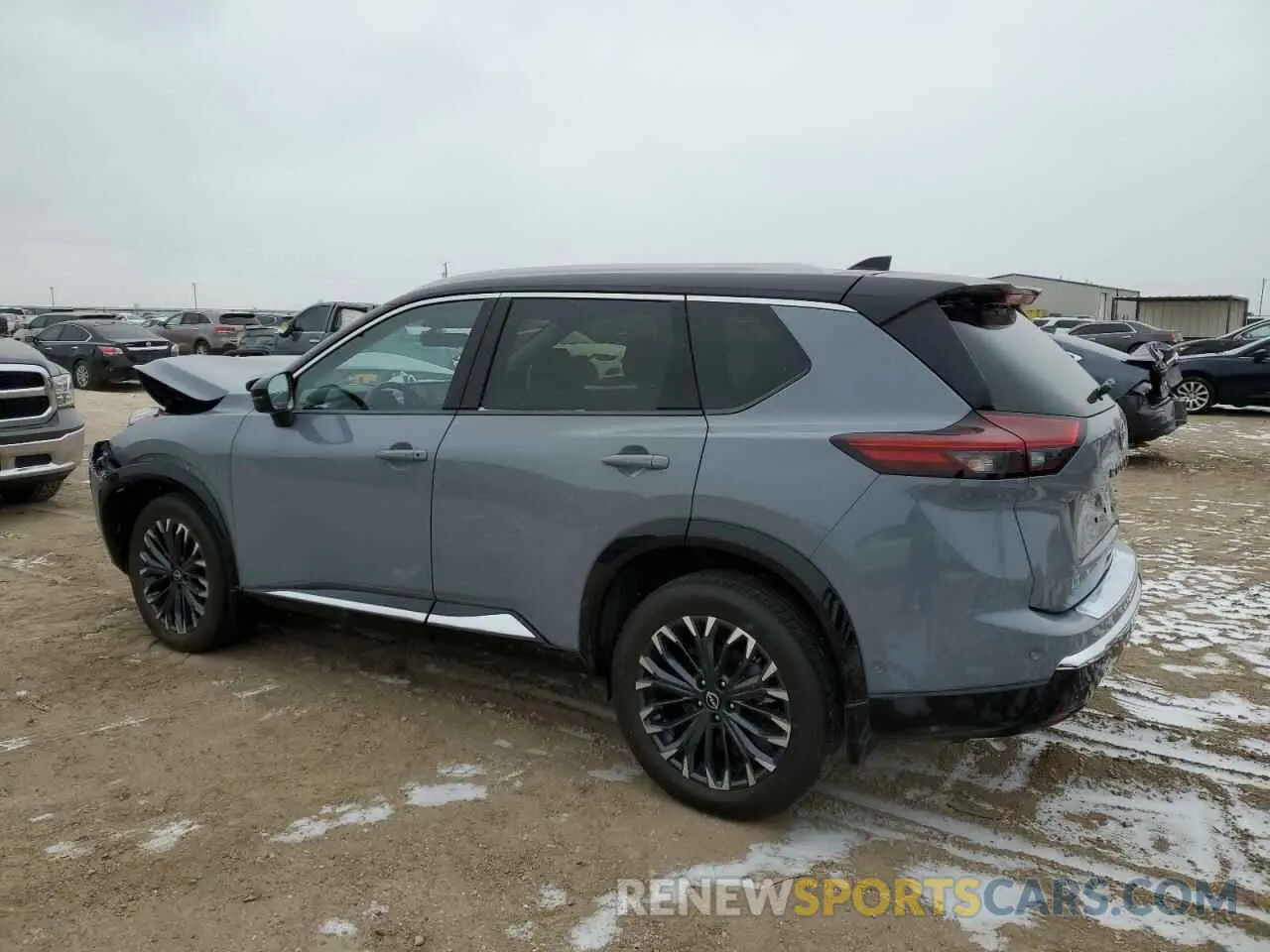 2 fotografías del automóvil dañado JN8BT3DC2RW072130 NISSAN ROGUE 2024