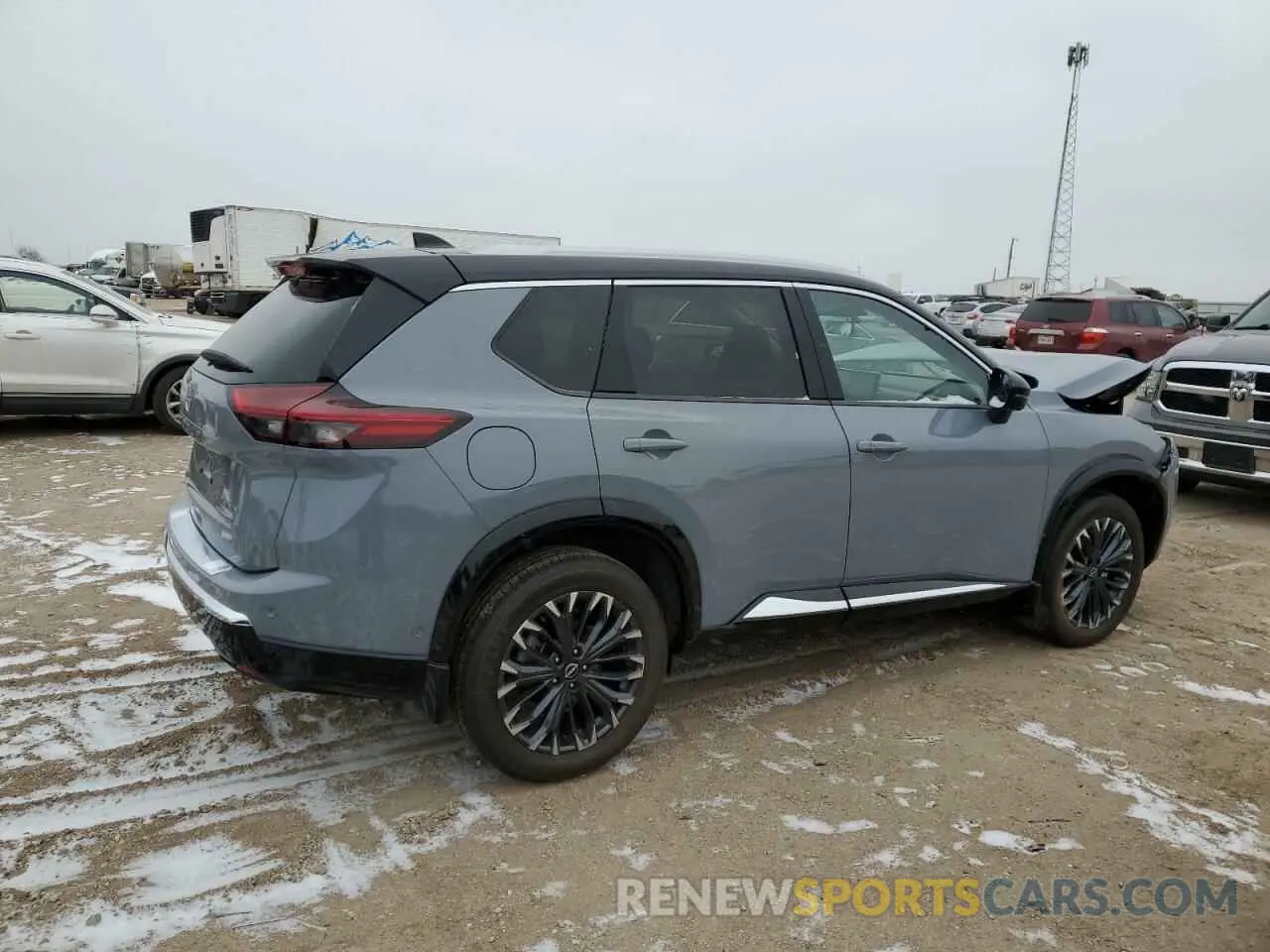 3 fotografías del automóvil dañado JN8BT3DC2RW072130 NISSAN ROGUE 2024