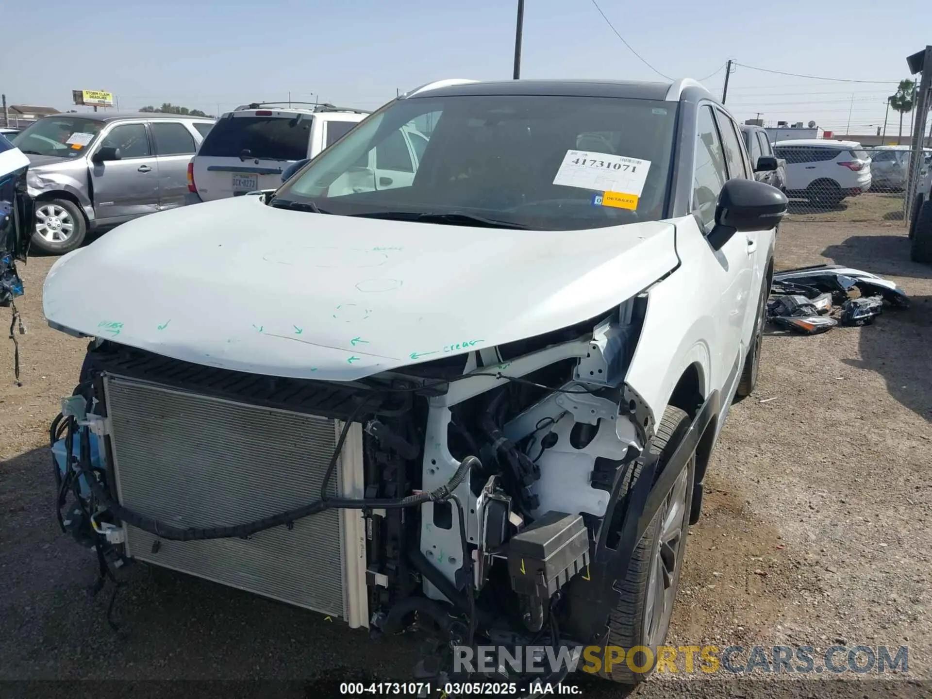 13 fotografías del automóvil dañado JN8BT3DC3RW071164 NISSAN ROGUE 2024