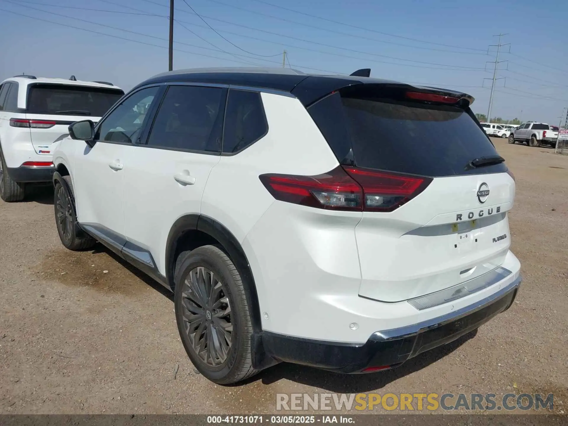 3 fotografías del automóvil dañado JN8BT3DC3RW071164 NISSAN ROGUE 2024