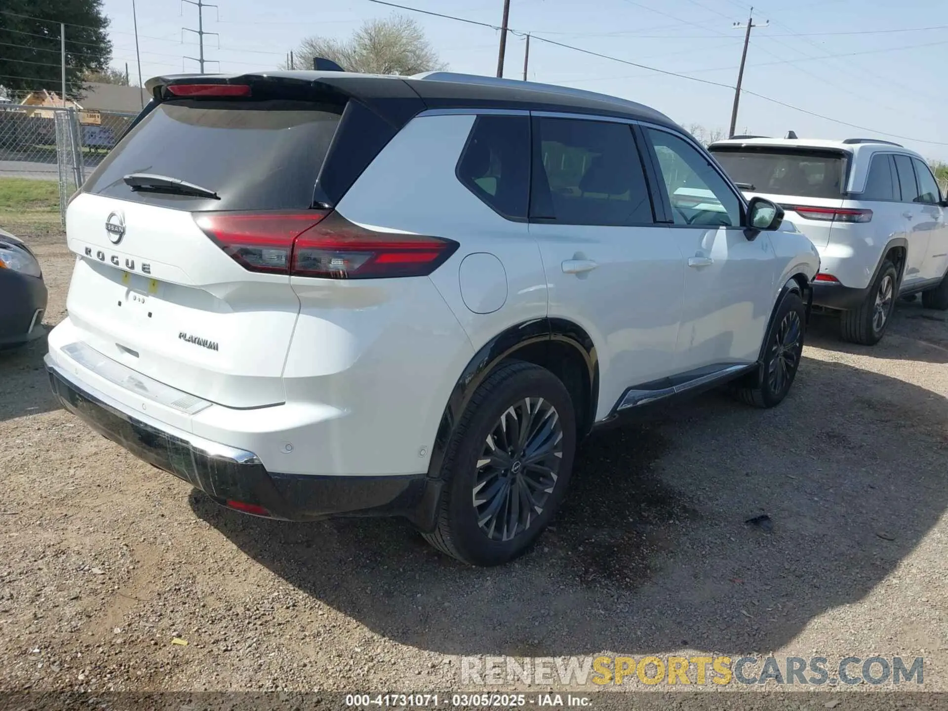 4 fotografías del automóvil dañado JN8BT3DC3RW071164 NISSAN ROGUE 2024