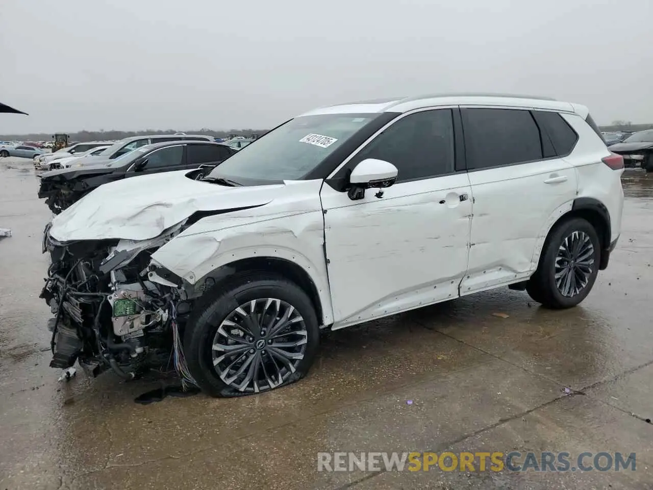 1 fotografías del automóvil dañado JN8BT3DC4RW380402 NISSAN ROGUE 2024