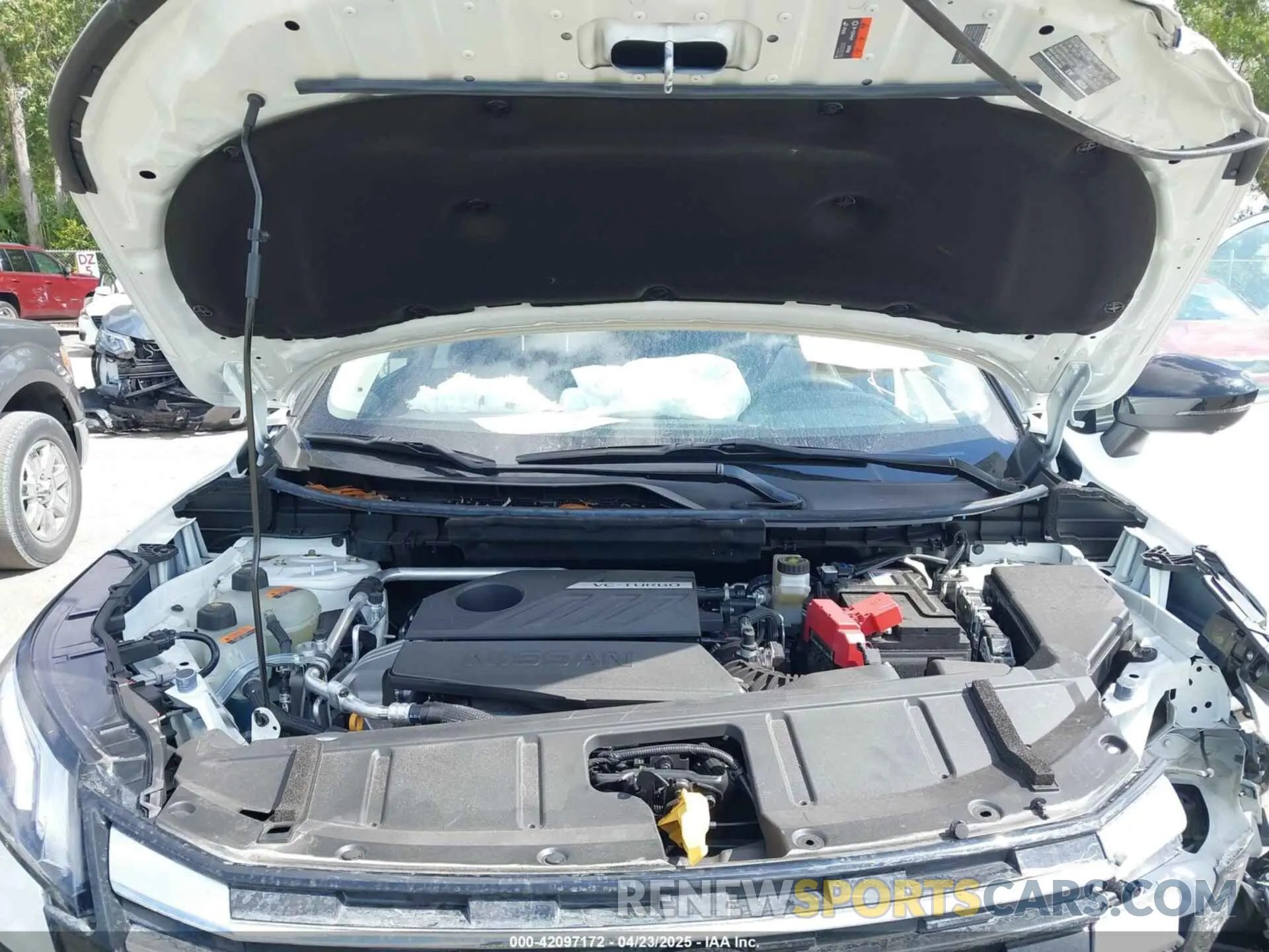 10 fotografías del automóvil dañado JN8BT3DC7RW070194 NISSAN ROGUE 2024