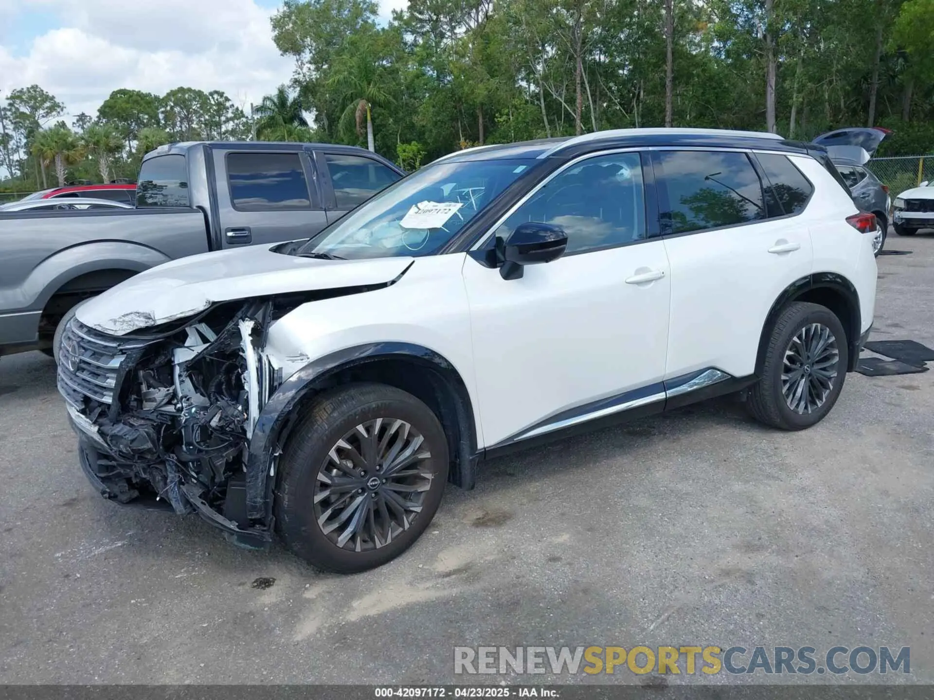 2 fotografías del automóvil dañado JN8BT3DC7RW070194 NISSAN ROGUE 2024