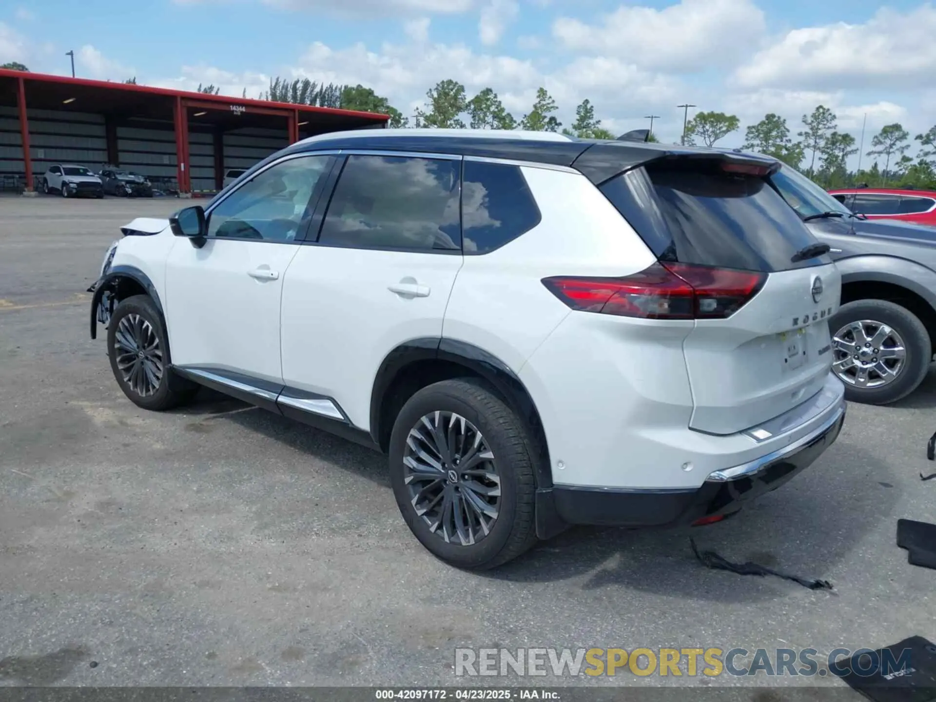 3 fotografías del automóvil dañado JN8BT3DC7RW070194 NISSAN ROGUE 2024
