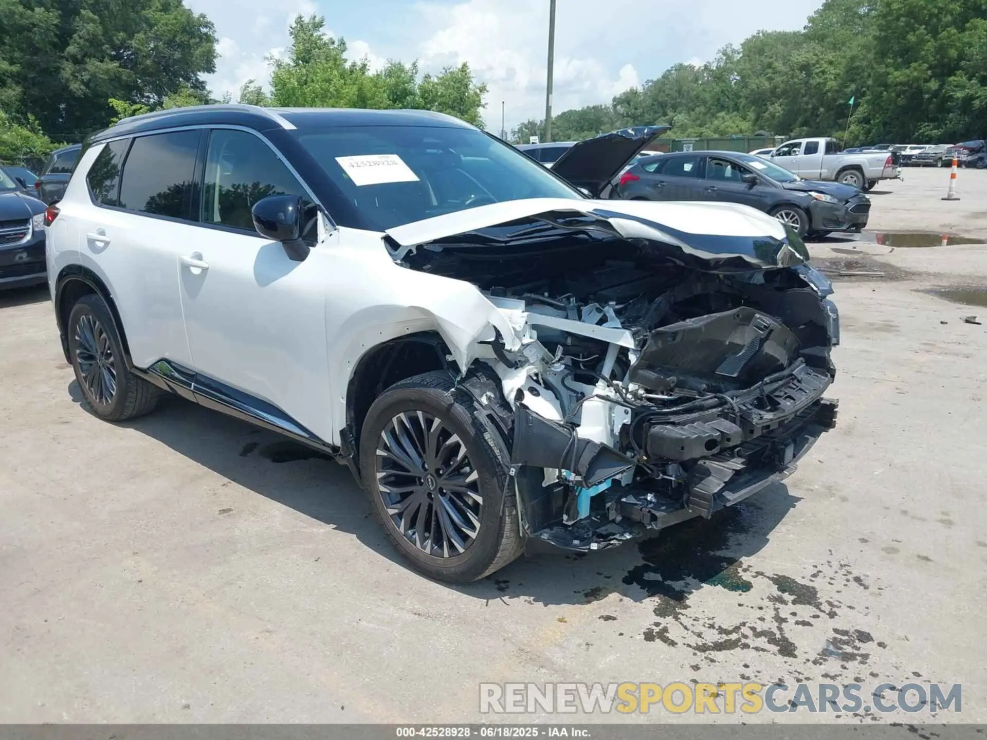 1 fotografías del automóvil dañado JN8BT3DD0RW252182 NISSAN ROGUE 2024