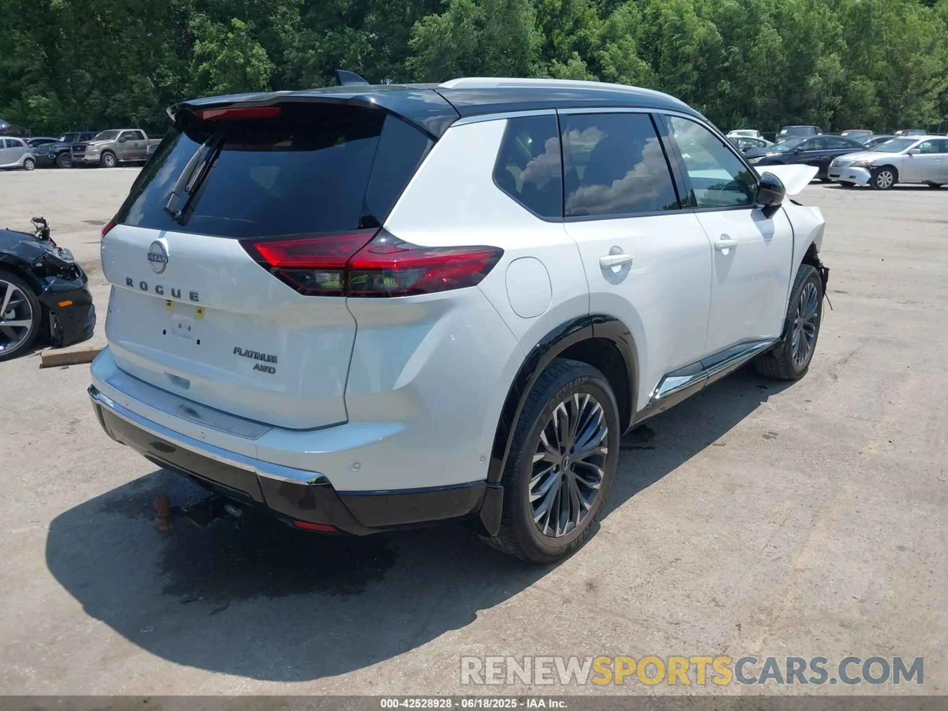 4 fotografías del automóvil dañado JN8BT3DD0RW252182 NISSAN ROGUE 2024