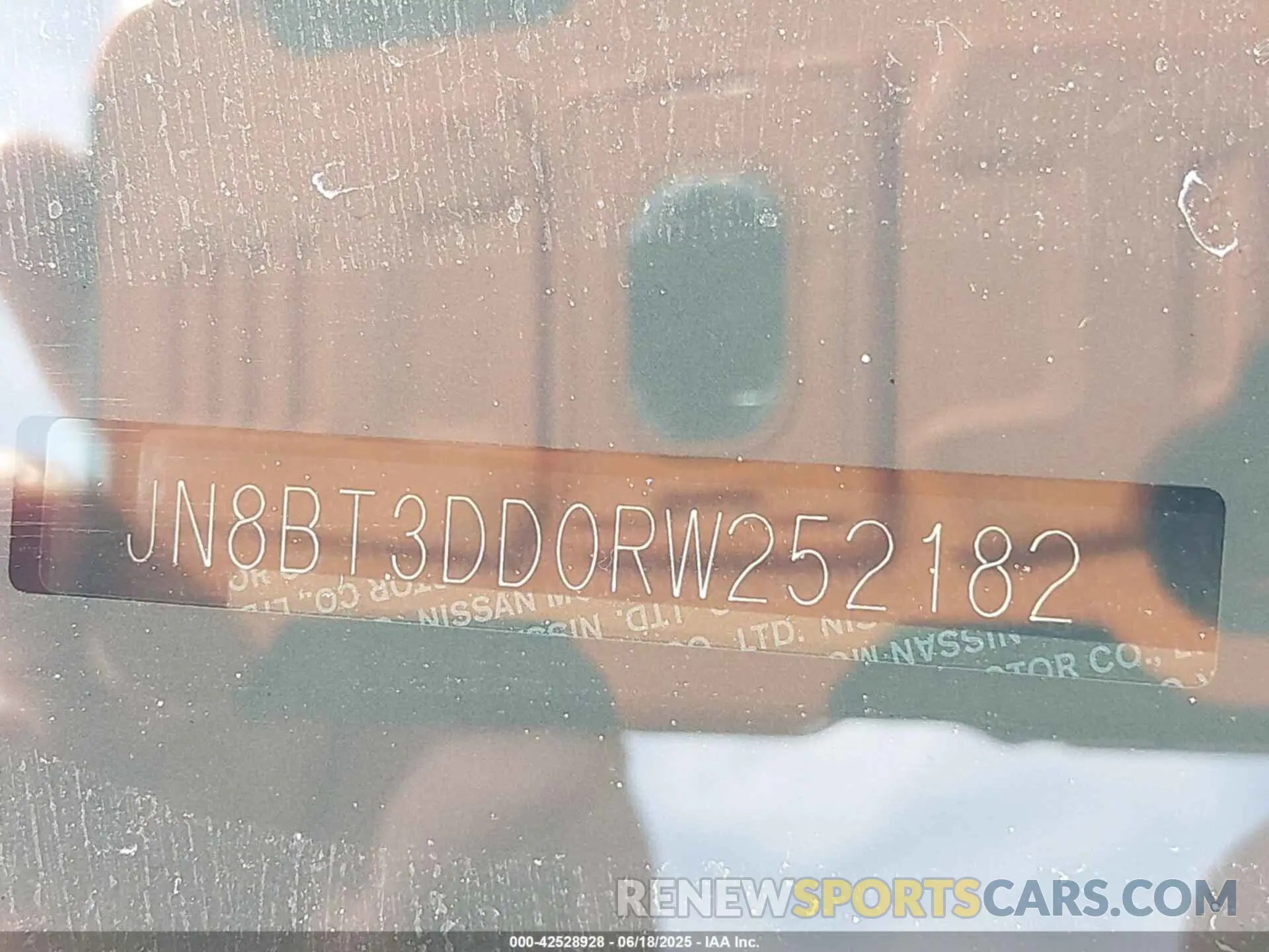 9 fotografías del automóvil dañado JN8BT3DD0RW252182 NISSAN ROGUE 2024