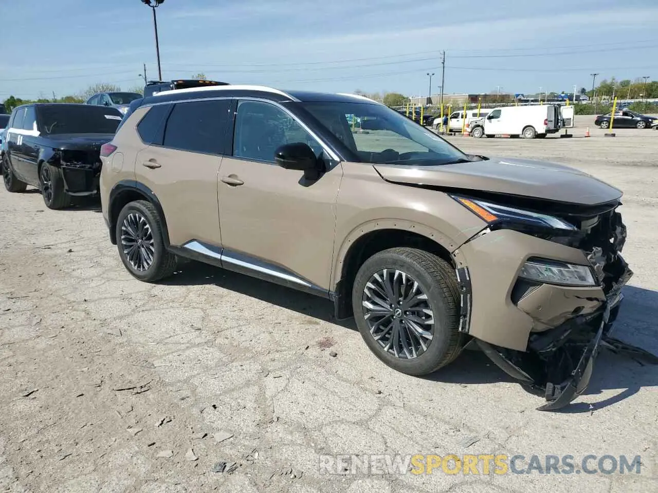 4 fotografías del automóvil dañado JN8BT3DD3RW251012 NISSAN ROGUE 2024