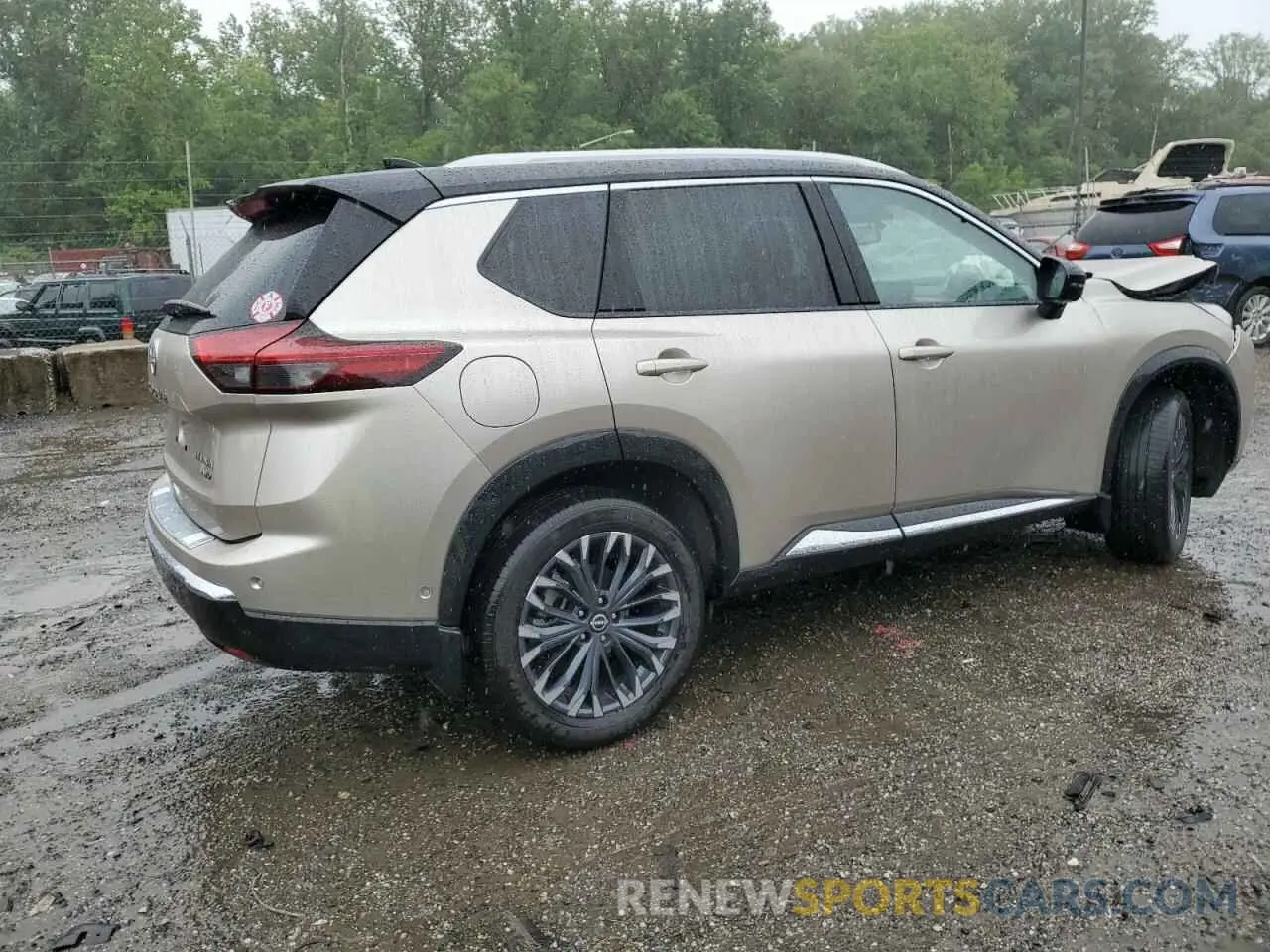 3 fotografías del automóvil dañado JN8BT3DD6RW455206 NISSAN ROGUE 2024