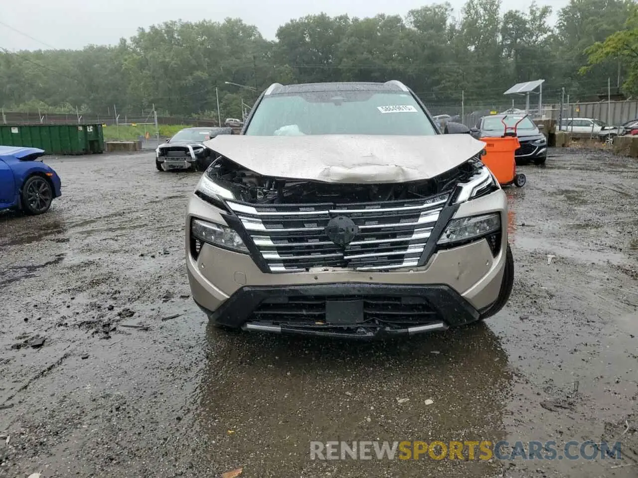 5 fotografías del automóvil dañado JN8BT3DD6RW455206 NISSAN ROGUE 2024