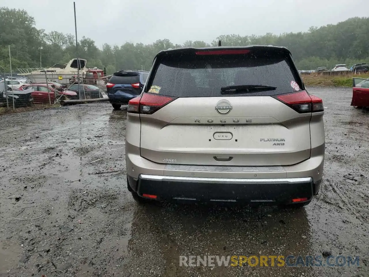 6 fotografías del automóvil dañado JN8BT3DD6RW455206 NISSAN ROGUE 2024