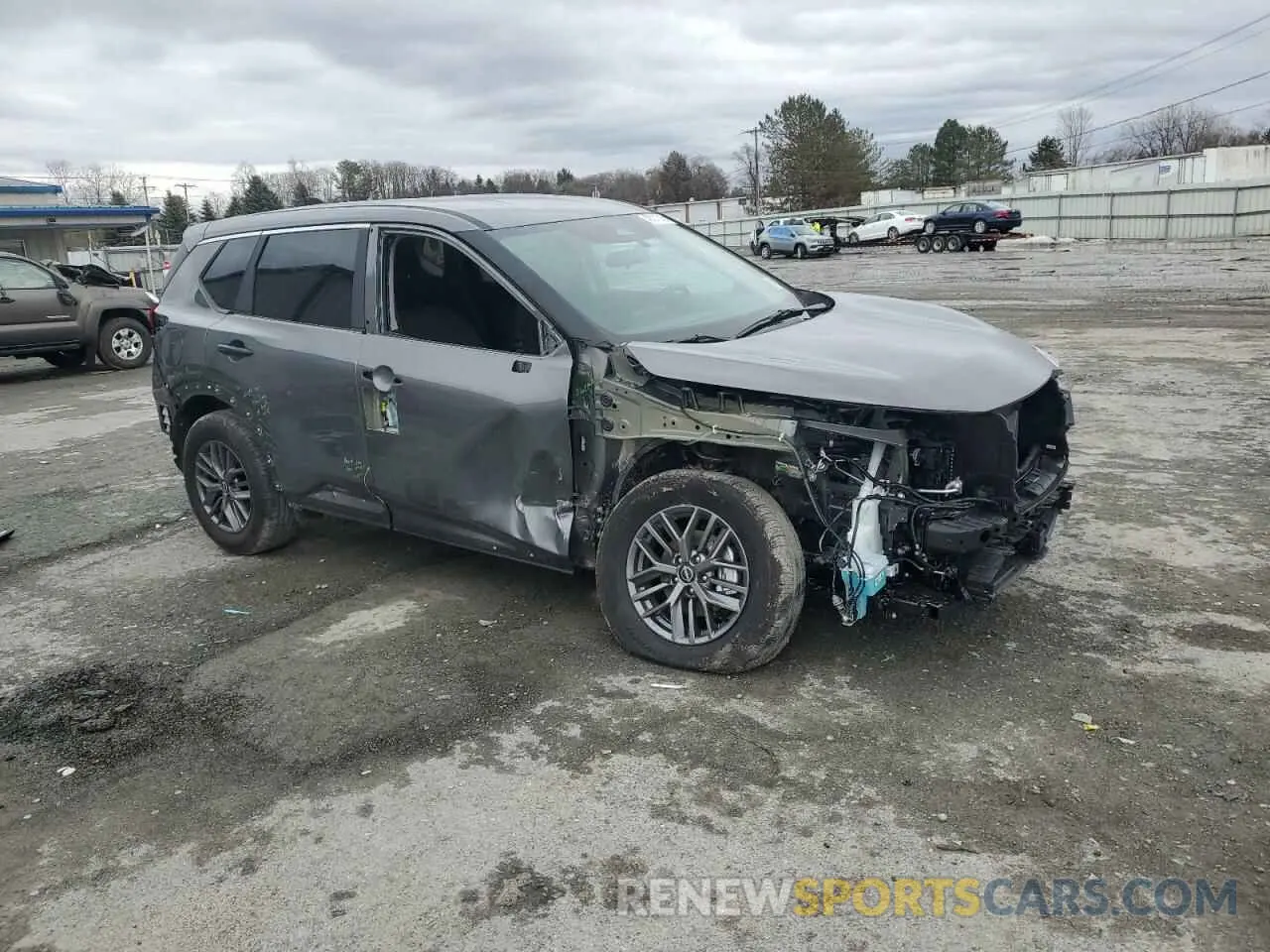 4 fotografías del automóvil dañado 5N1BT3AB0SC790995 NISSAN ROGUE 2025