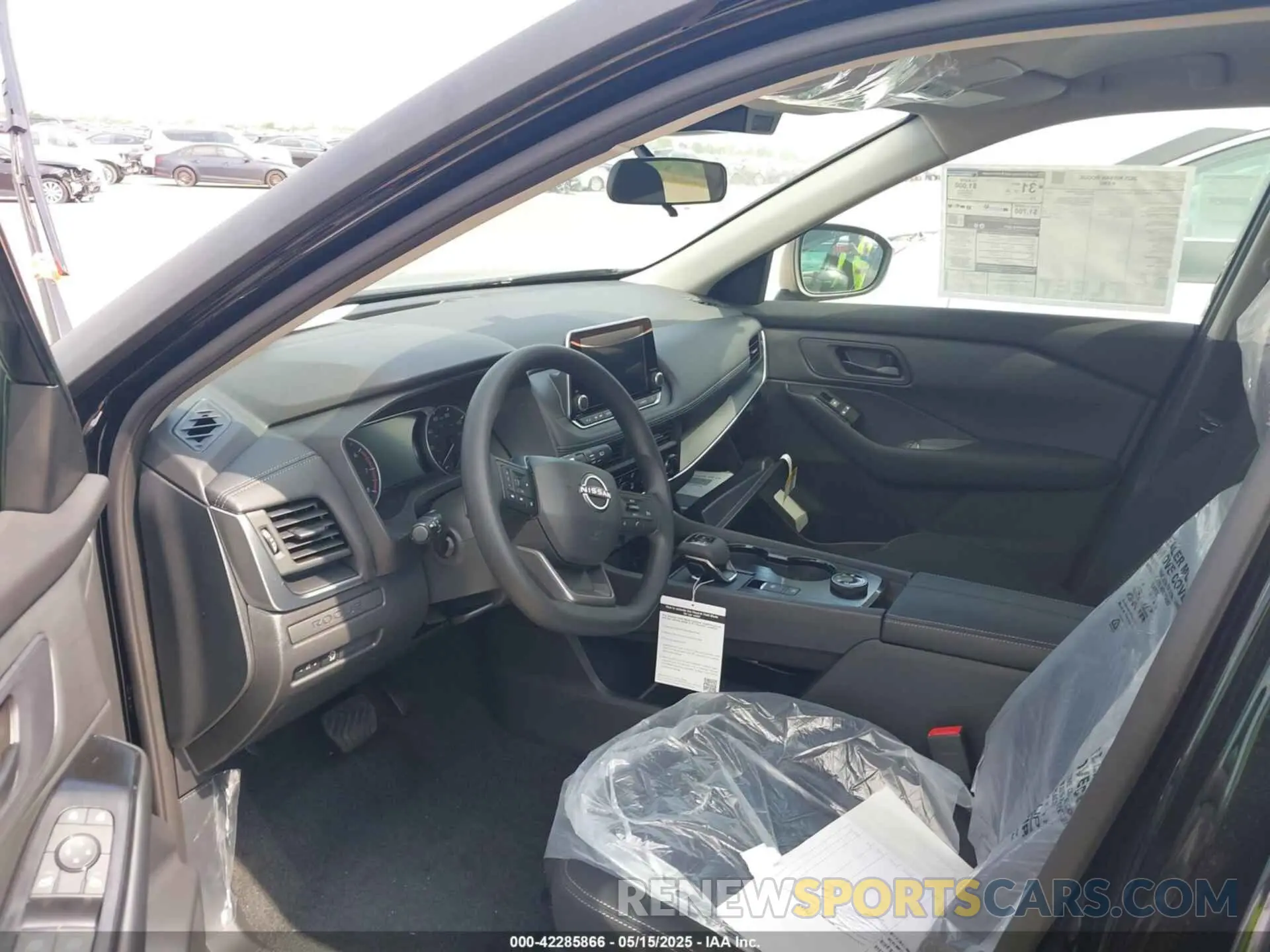 5 fotografías del automóvil dañado 5N1BT3AB1SC848693 NISSAN ROGUE 2025