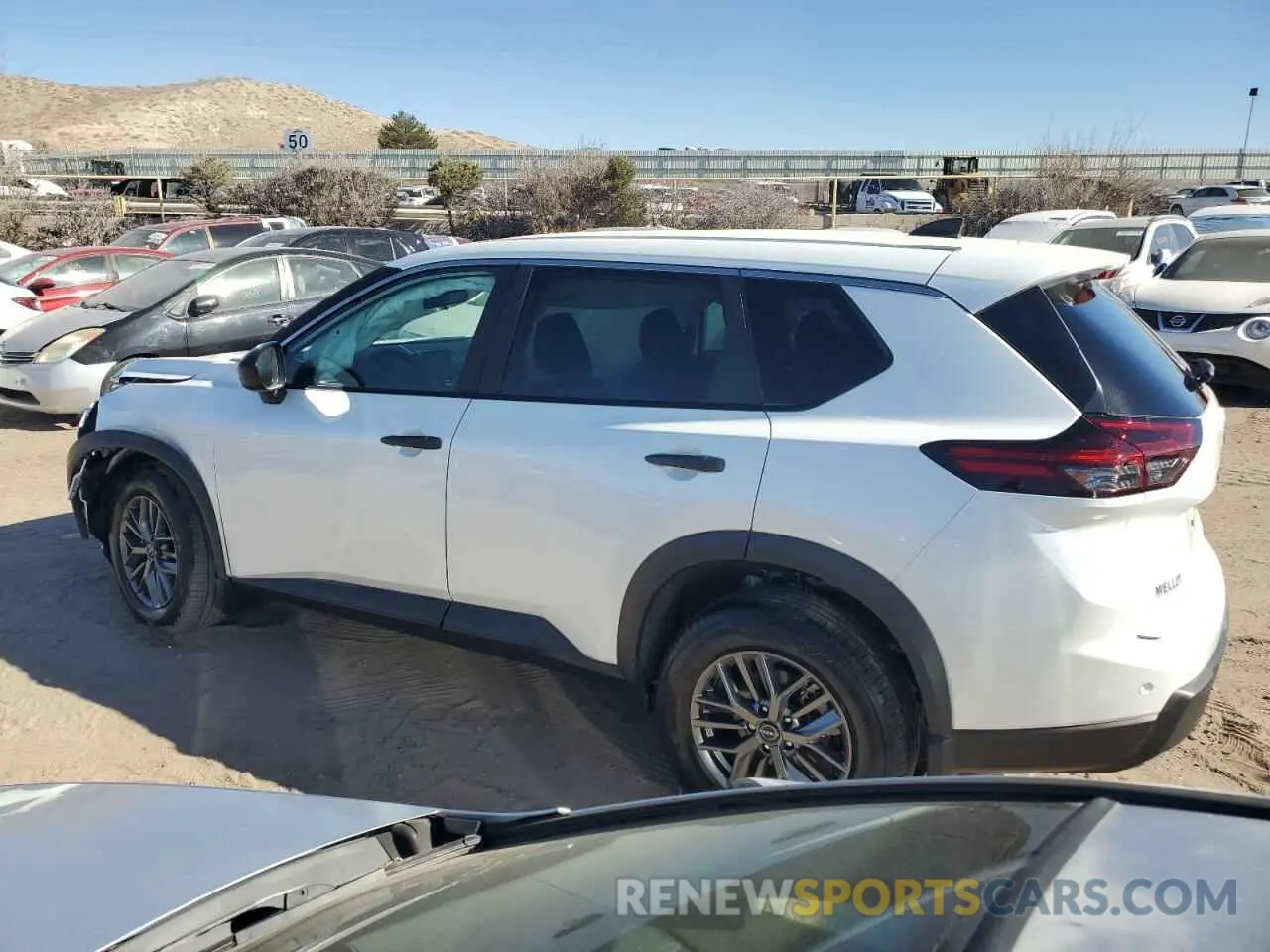 2 fotografías del automóvil dañado 5N1BT3AB8SC765522 NISSAN ROGUE 2025