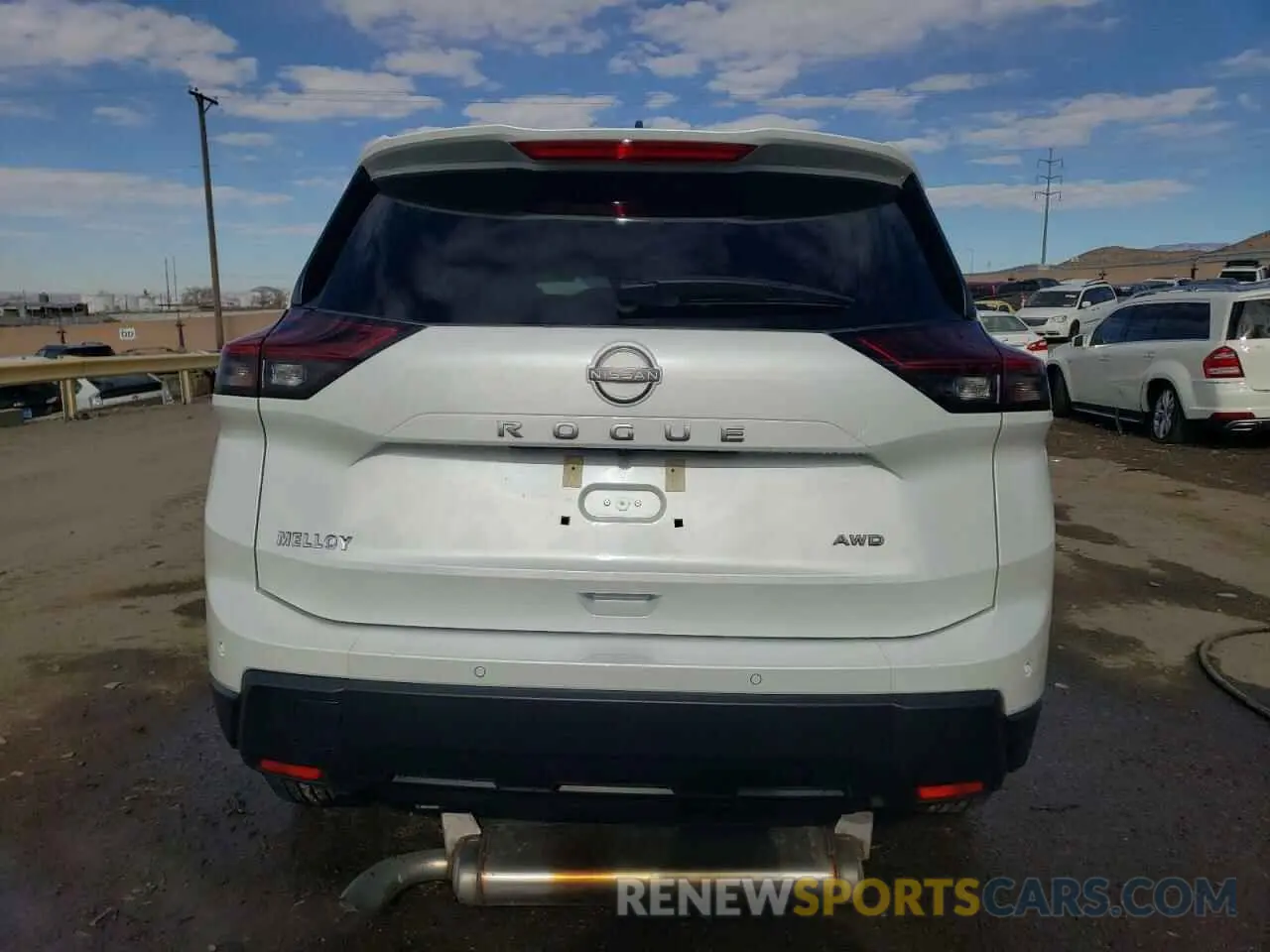 6 fotografías del automóvil dañado 5N1BT3AB8SC765522 NISSAN ROGUE 2025