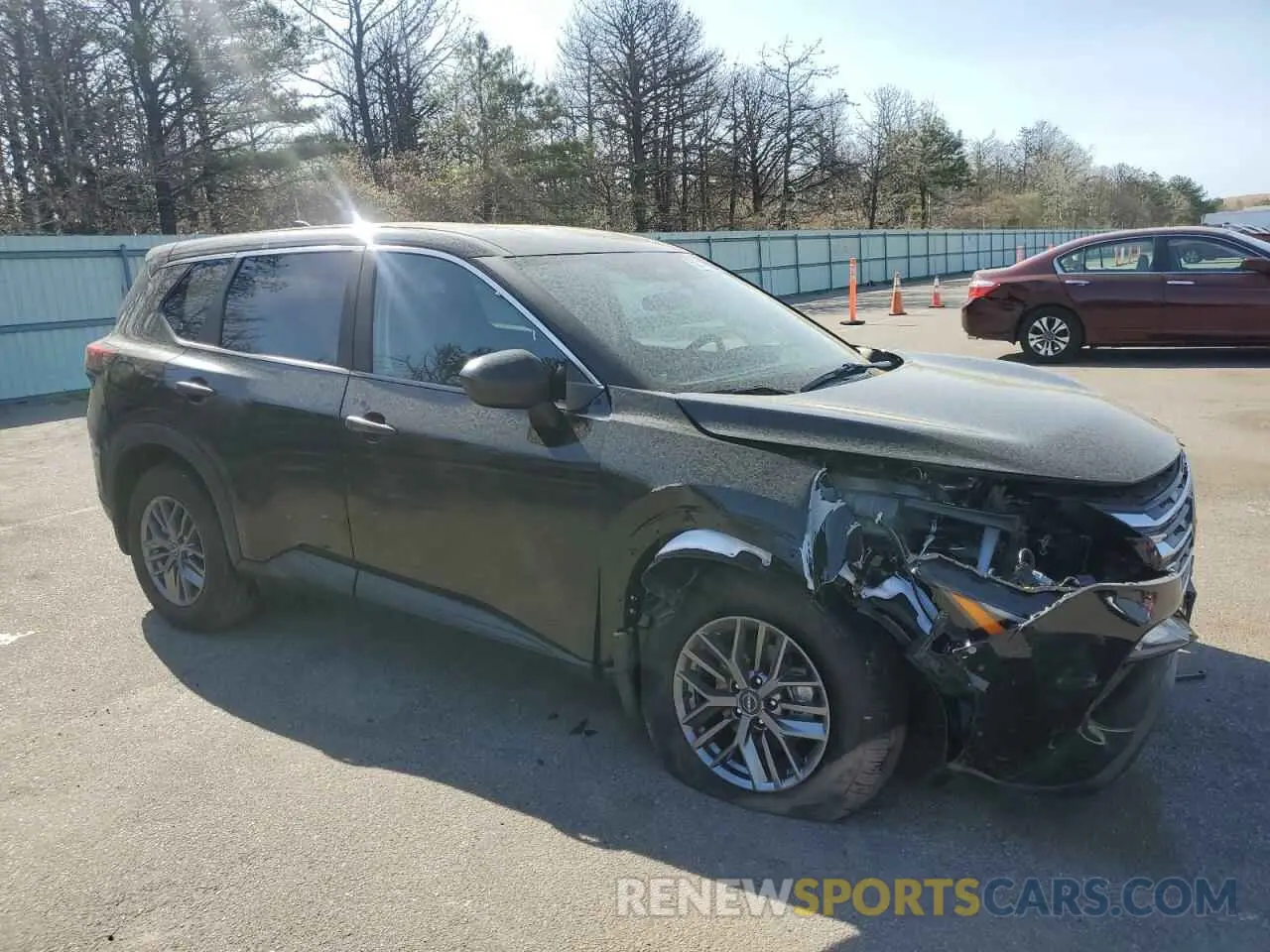 4 fotografías del automóvil dañado 5N1BT3AB9SC673321 NISSAN ROGUE 2025