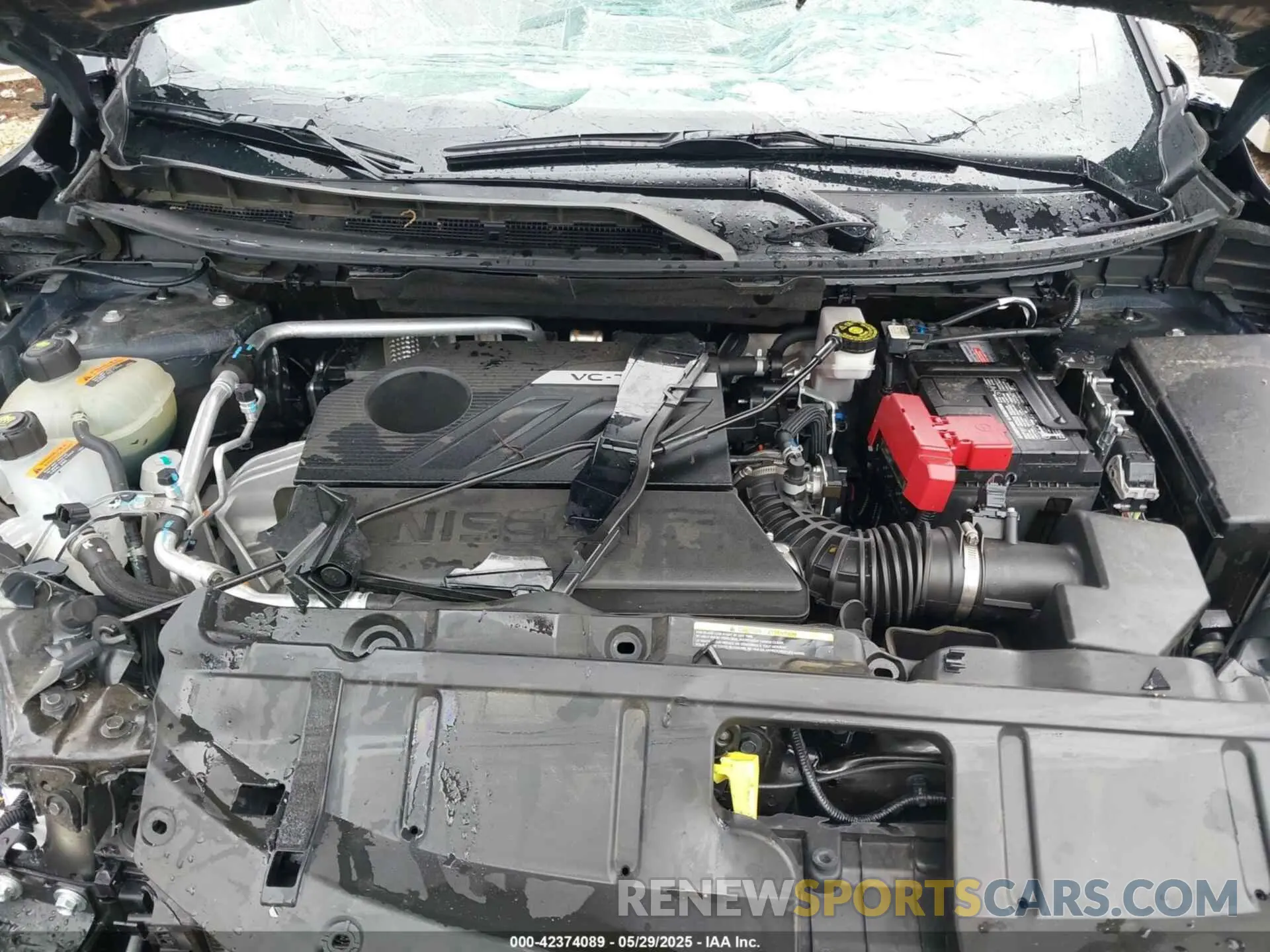 10 fotografías del automóvil dañado 5N1BT3BA0SC774916 NISSAN ROGUE 2025