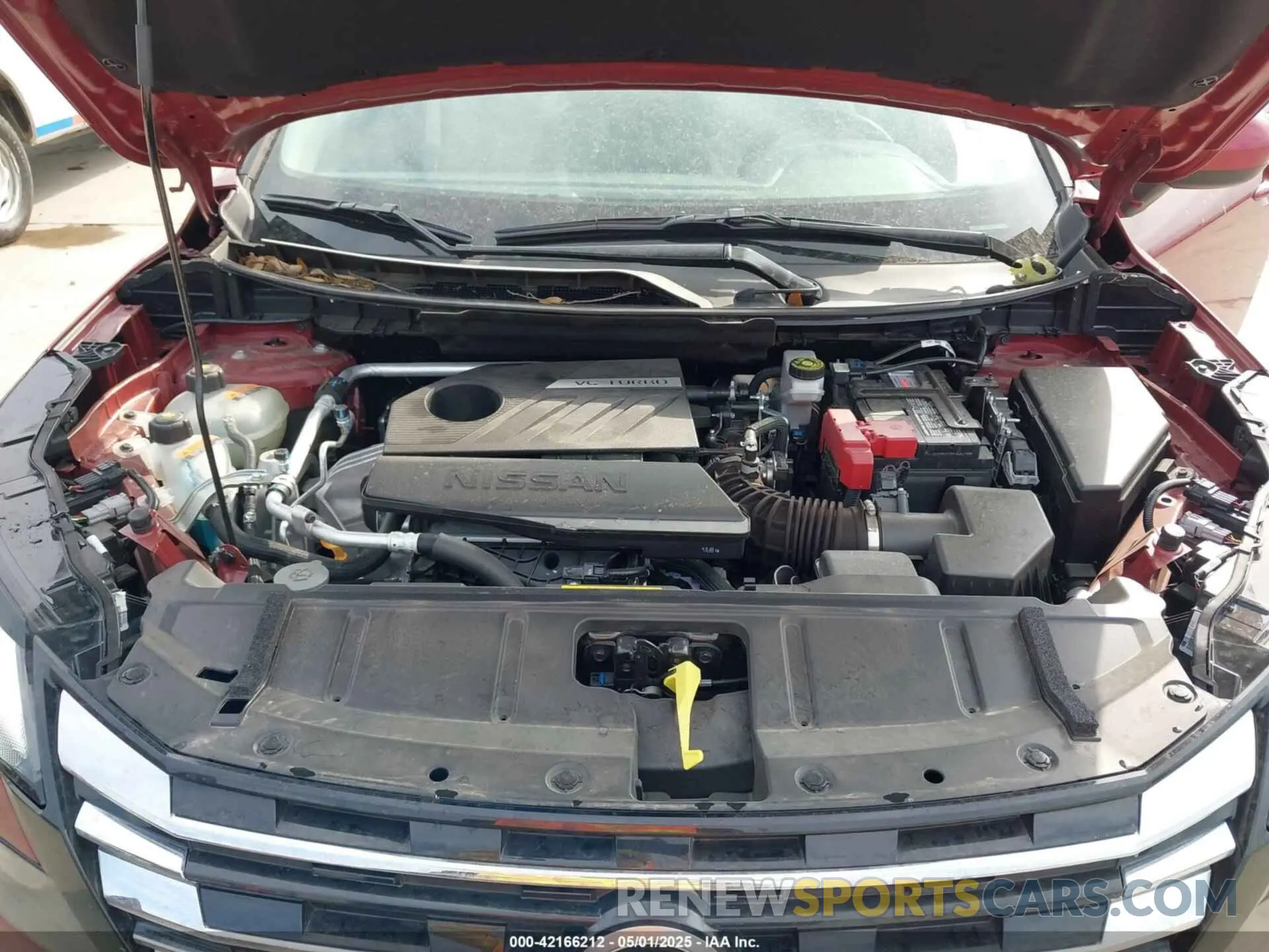 10 fotografías del automóvil dañado 5N1BT3BA1SC772026 NISSAN ROGUE 2025