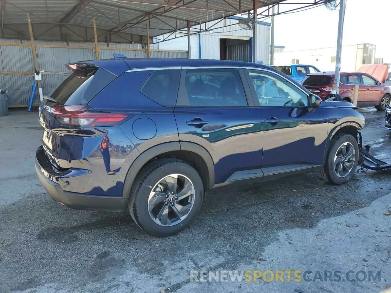 3 fotografías del automóvil dañado 5N1BT3BA1SC783978 NISSAN ROGUE 2025