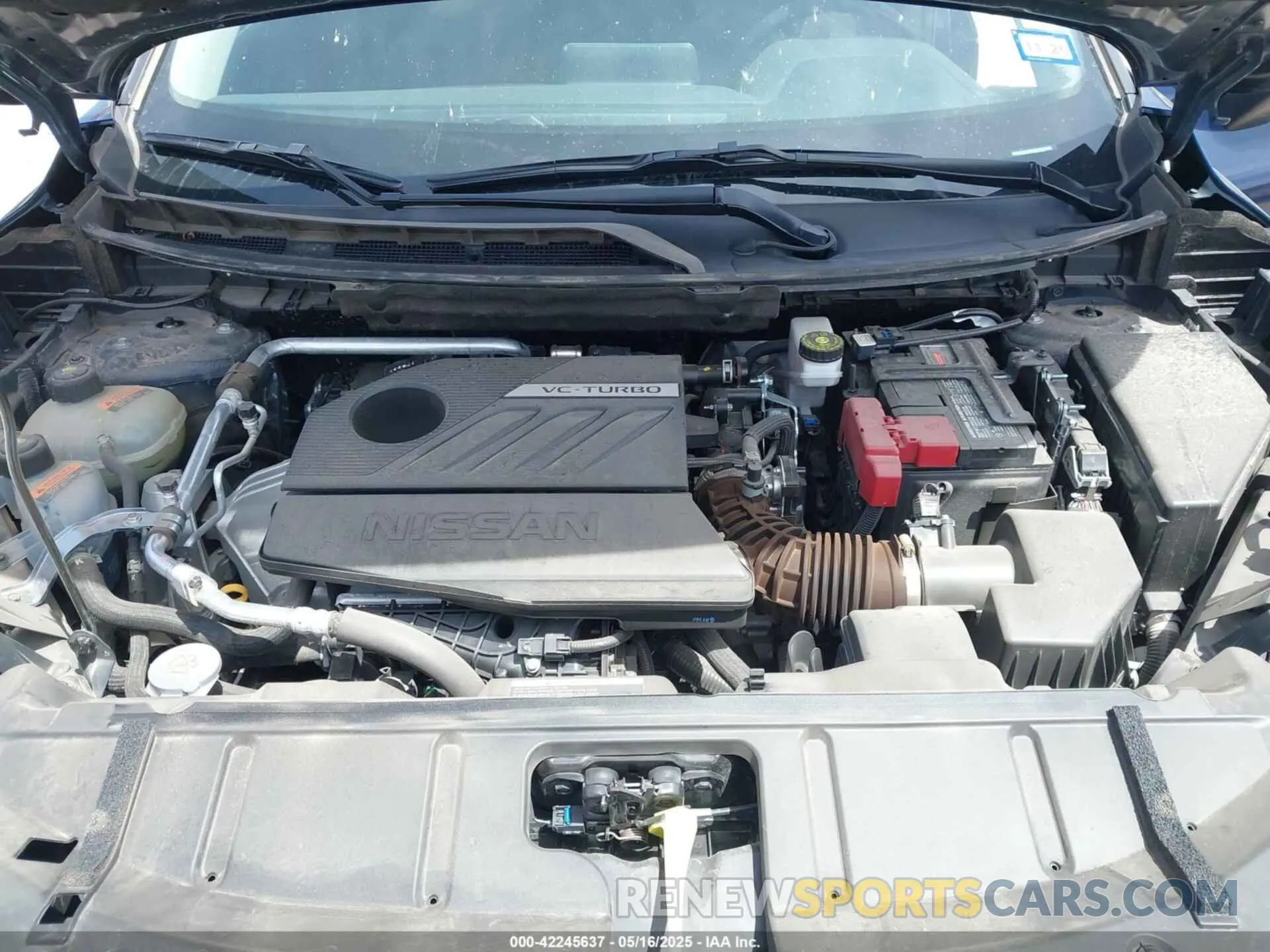10 fotografías del automóvil dañado 5N1BT3BA1SC801203 NISSAN ROGUE 2025