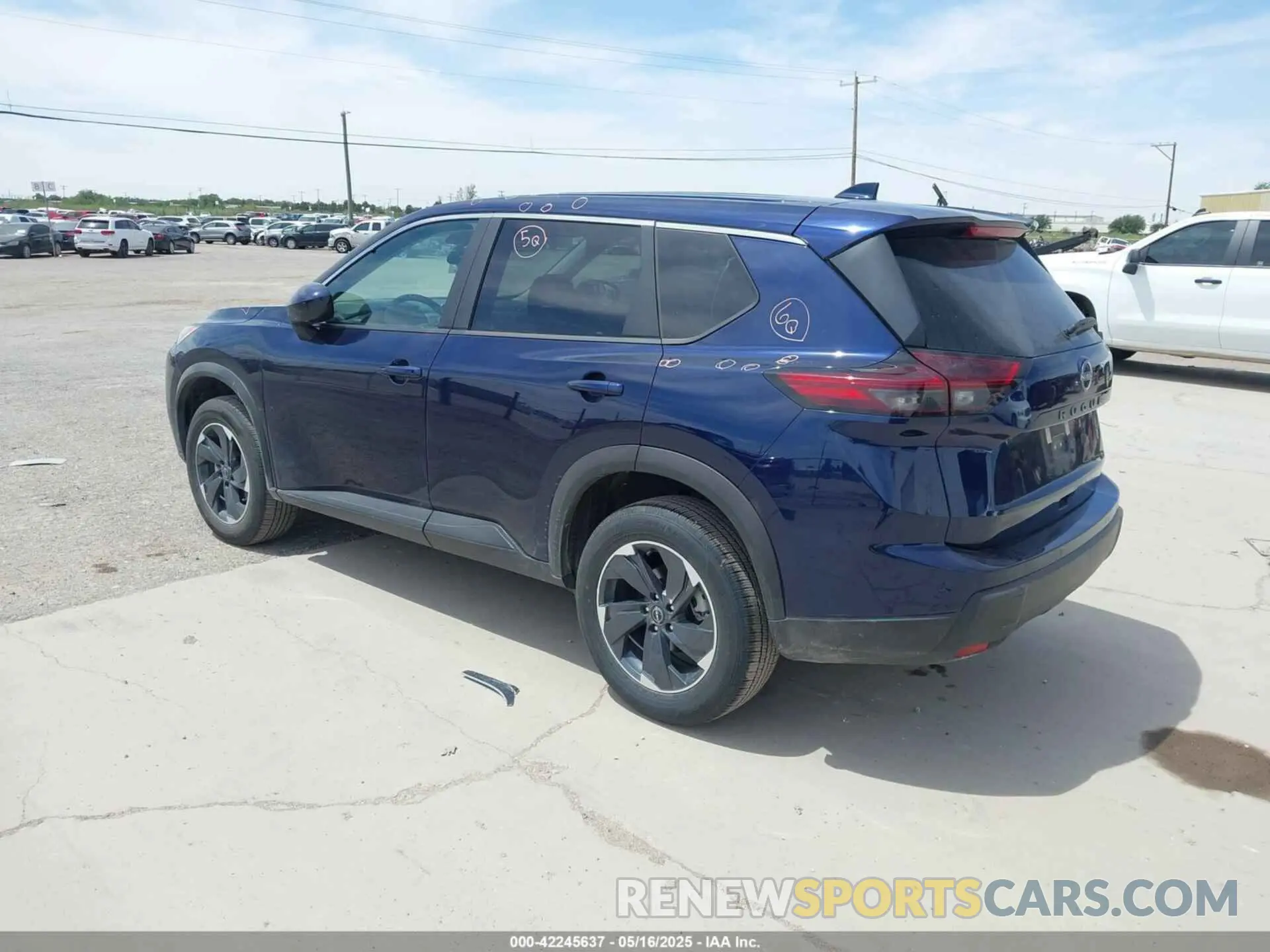 3 fotografías del automóvil dañado 5N1BT3BA1SC801203 NISSAN ROGUE 2025