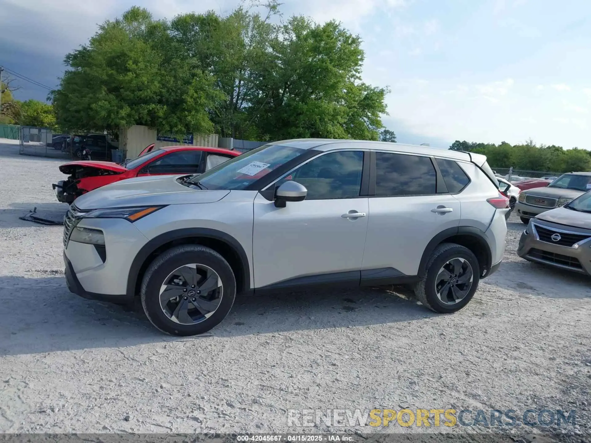 14 fotografías del automóvil dañado 5N1BT3BA2SC808953 NISSAN ROGUE 2025