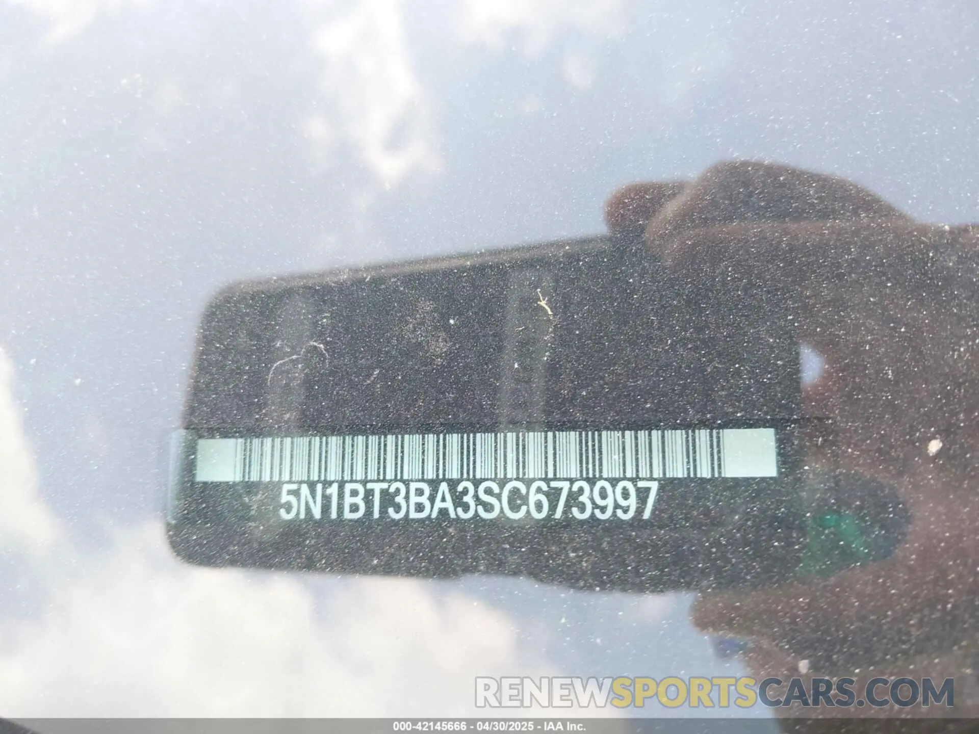 9 fotografías del automóvil dañado 5N1BT3BA3SC673997 NISSAN ROGUE 2025