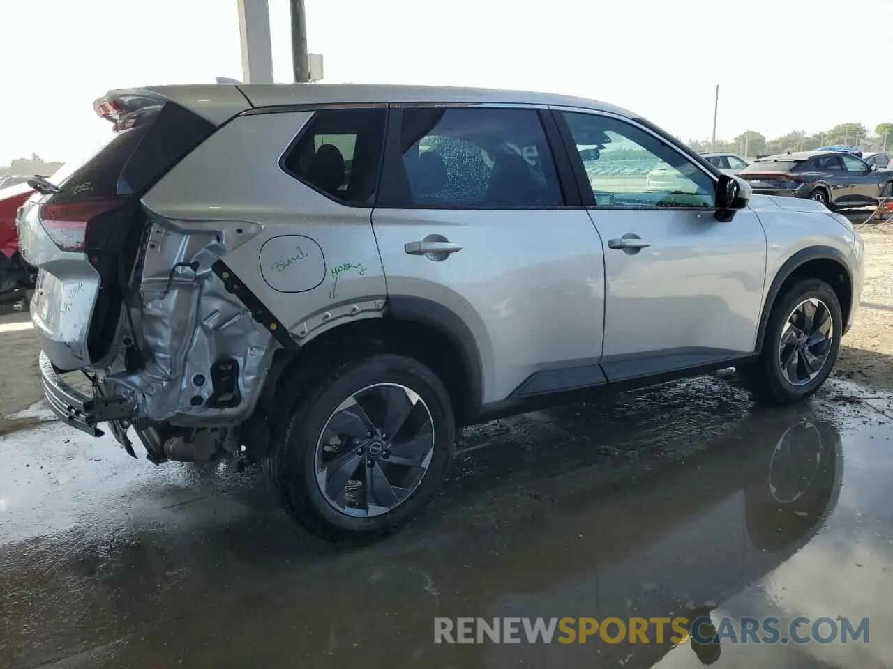 3 fotografías del automóvil dañado 5N1BT3BA3SC826958 NISSAN ROGUE 2025