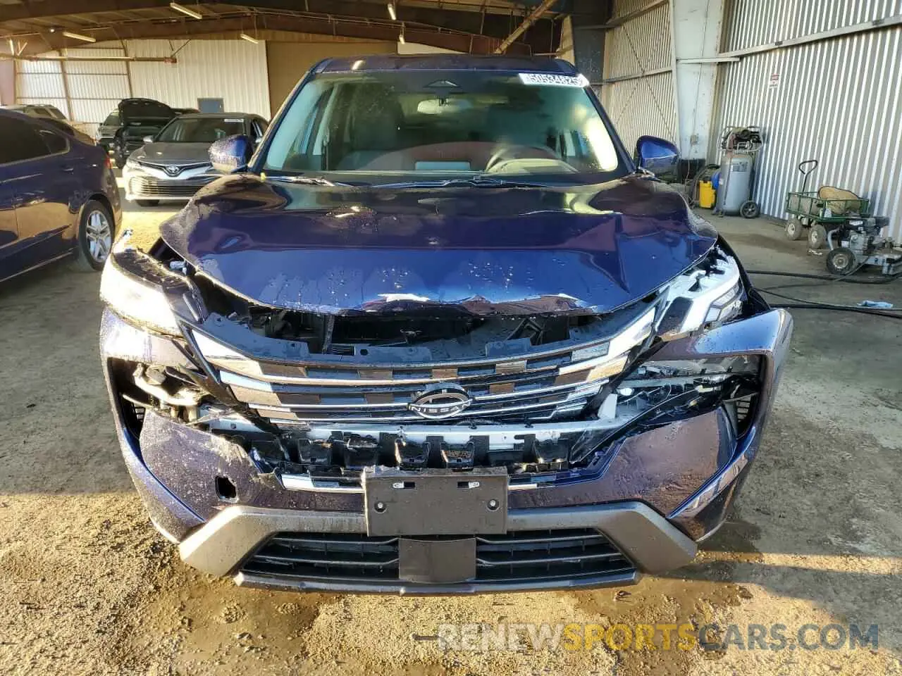 5 fotografías del automóvil dañado 5N1BT3BA4SC811997 NISSAN ROGUE 2025